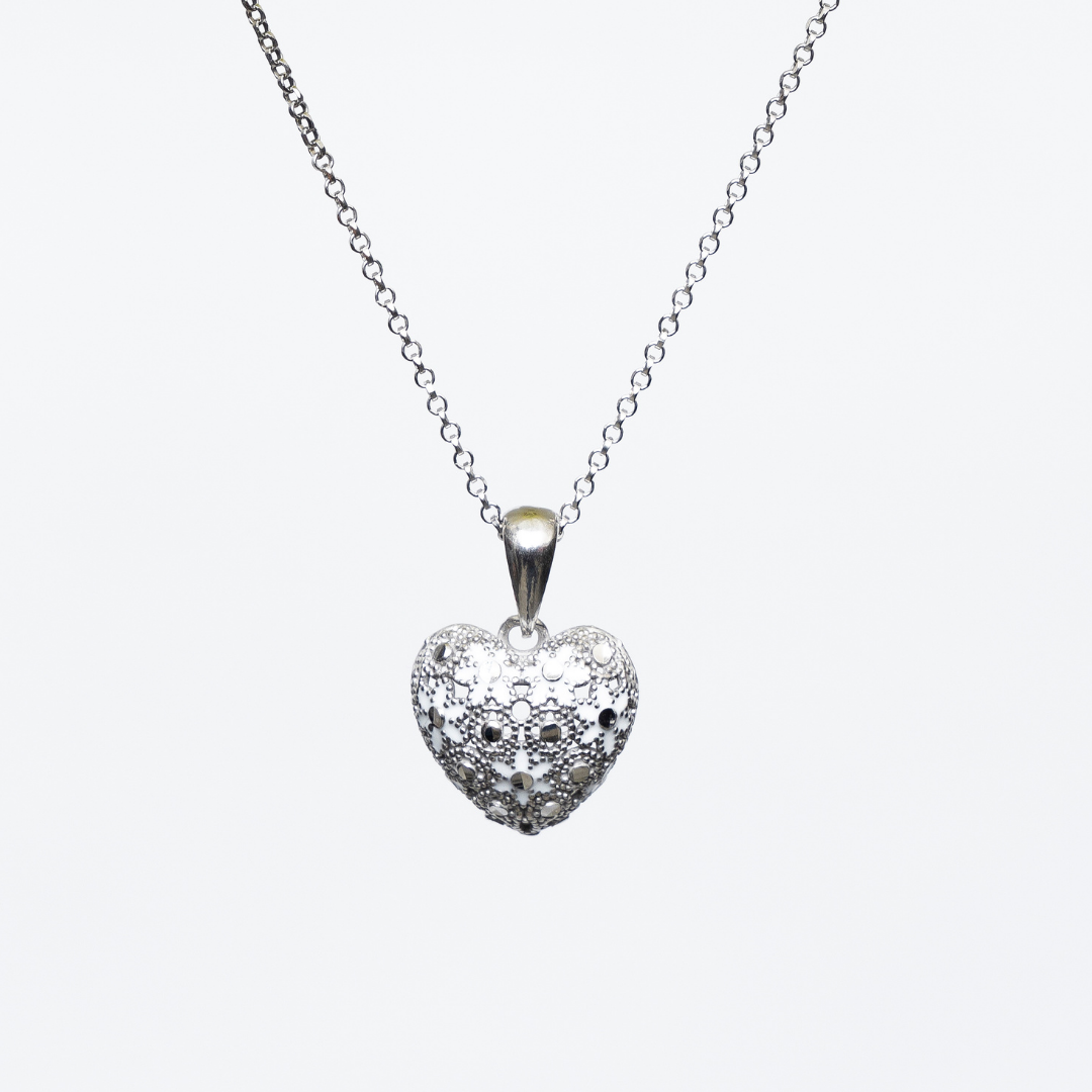 COLLANA MINI HEART IN ARGENTO