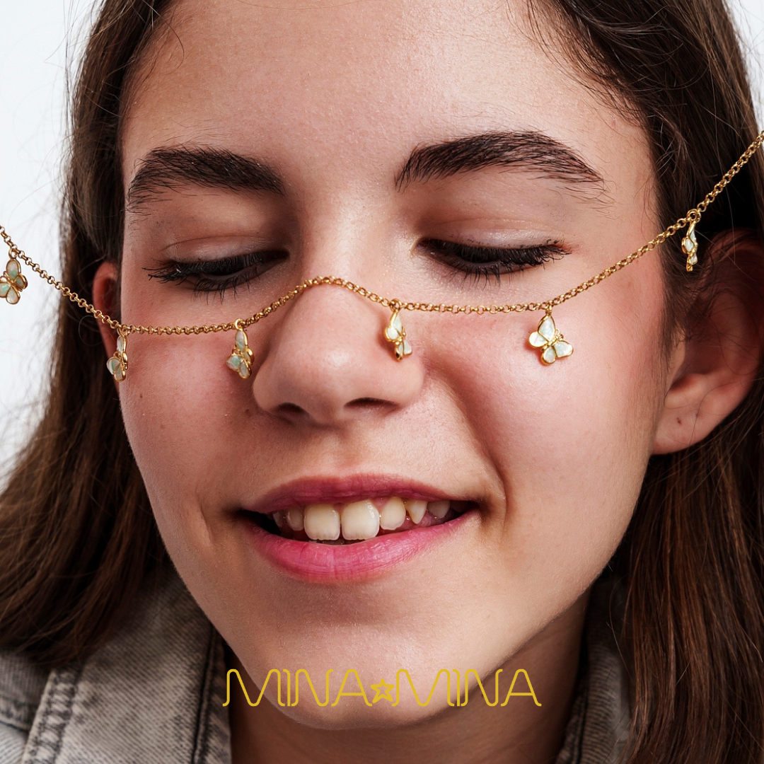 COLLANA IN ARGENTO "FLY BEBE"