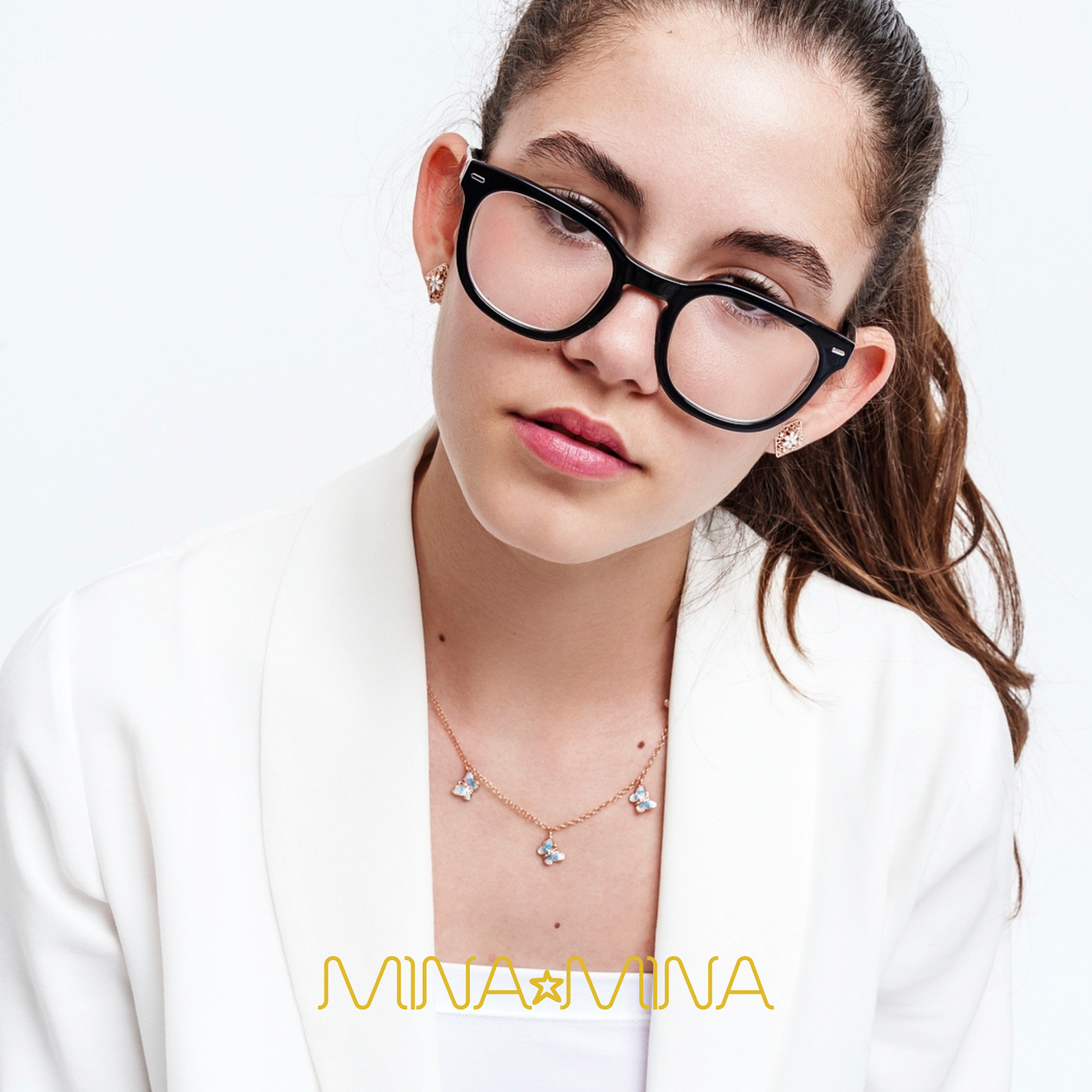 COLLANA IN ARGENTO "FLY BEBE"