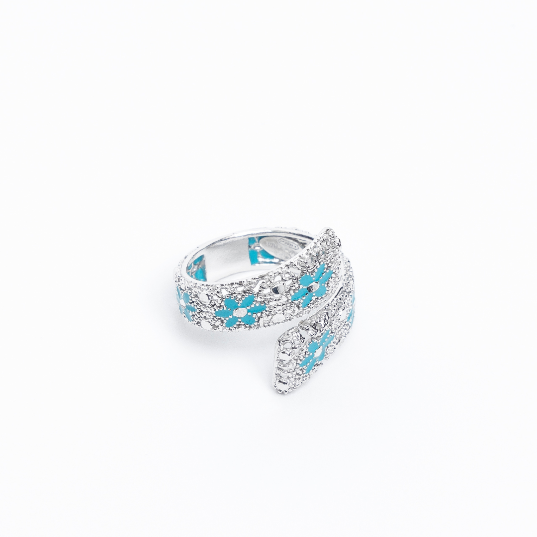 ANELLO IN ARGENTO REGOLABILE "DRAMA BABY"