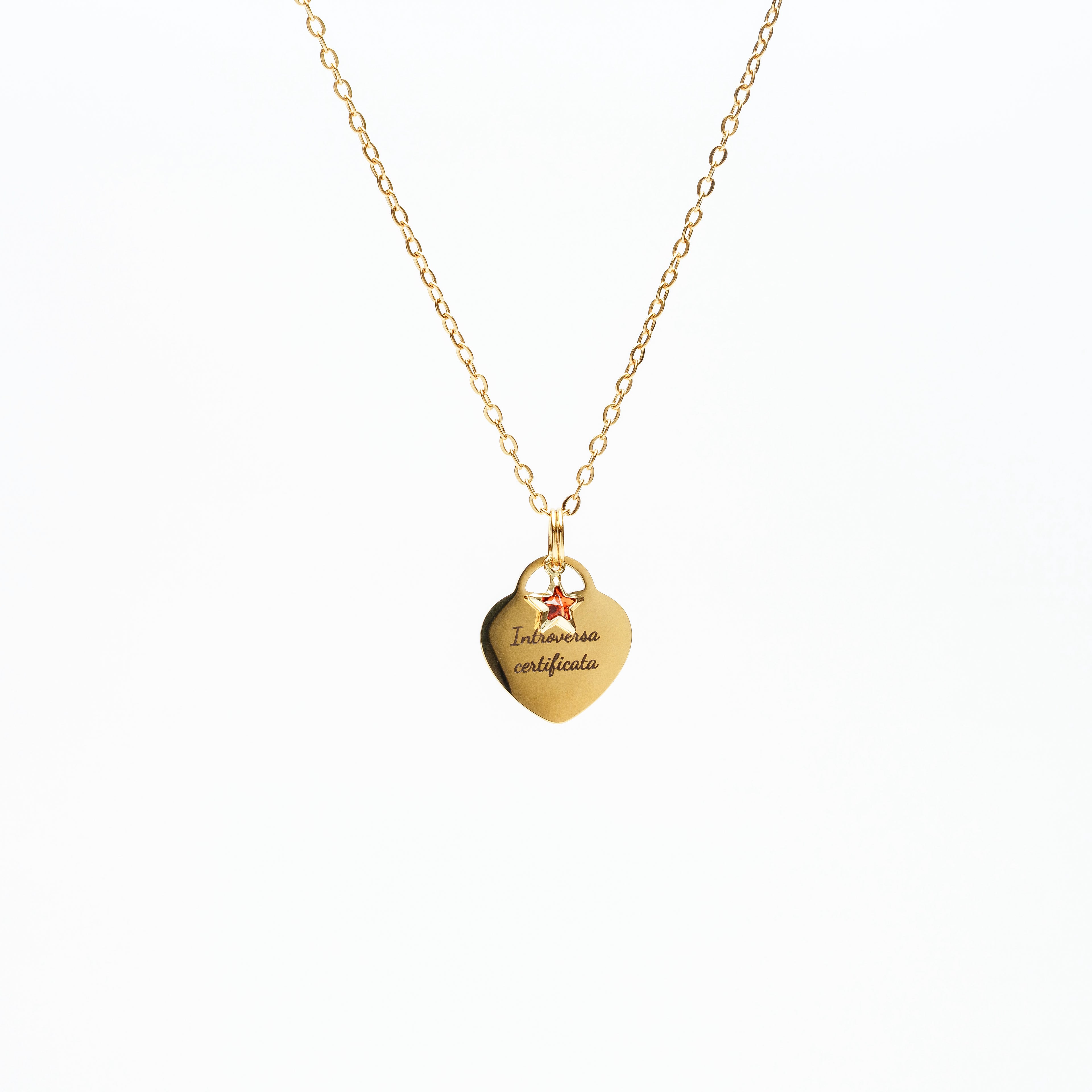 LE SABAUDE - Collane in acciaio con frasi incise