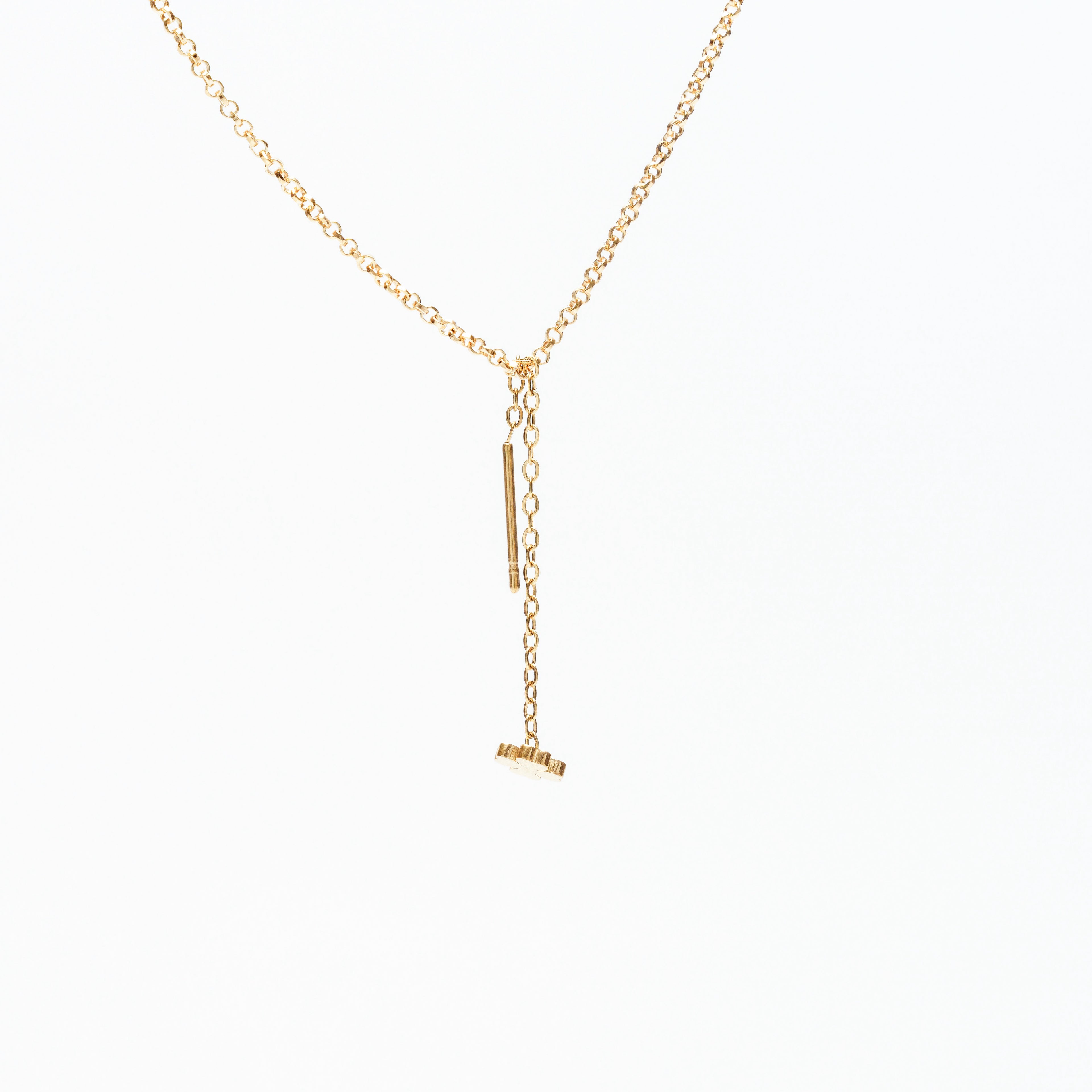 LE MINETTE - Monorecchino saliscendi in acciaio