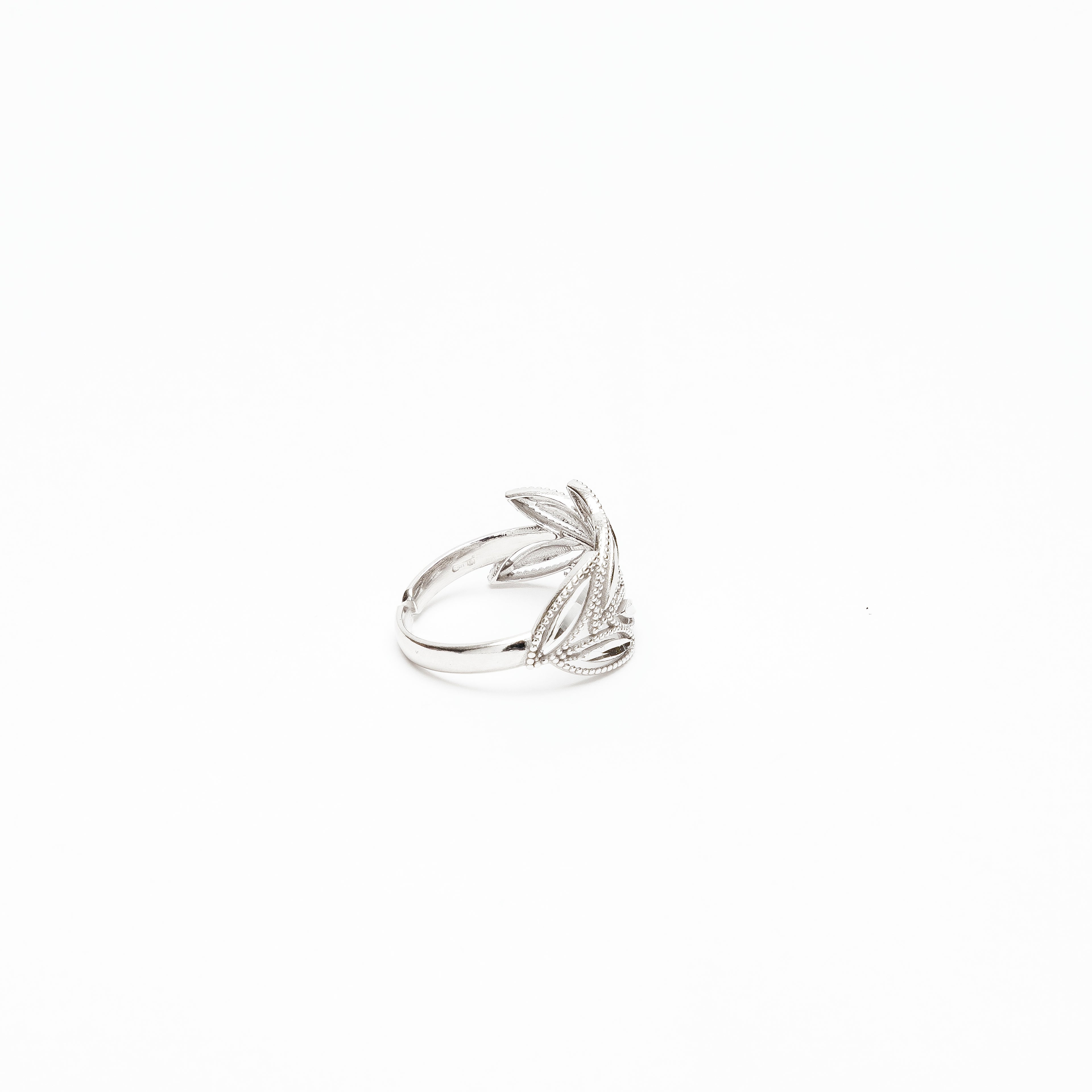ANELLO SPIGA IN ARGENTO 925