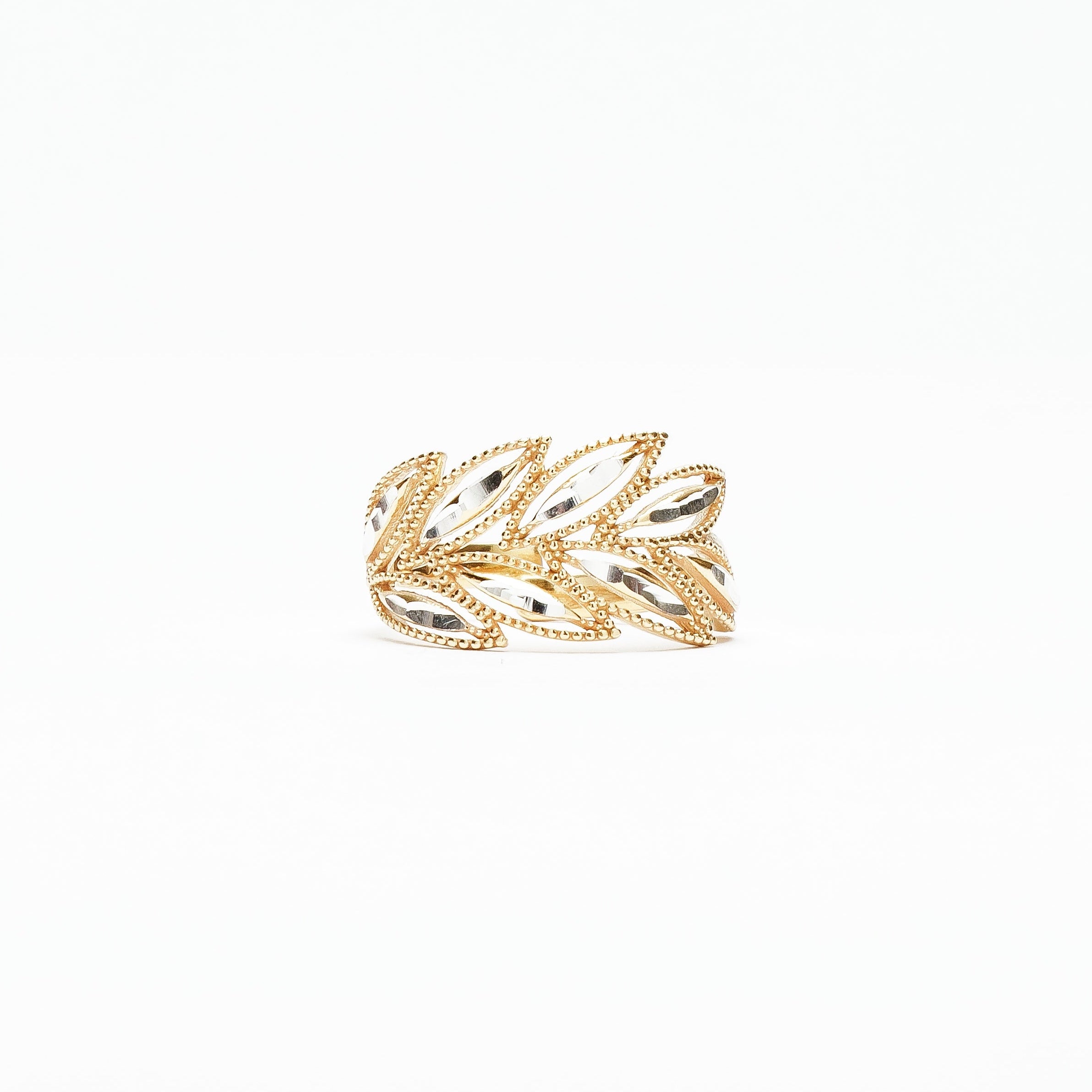 ANELLO SPIGA IN ARGENTO 925