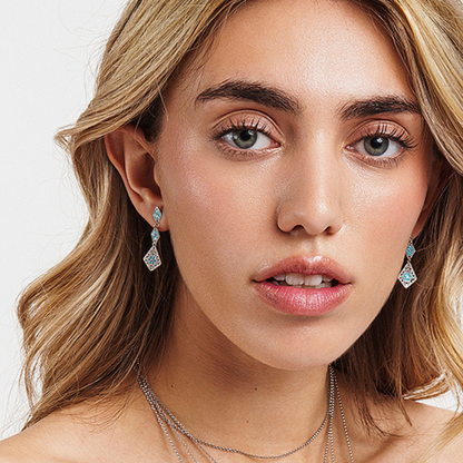 SMALL GEOMETRIC EARRINGS