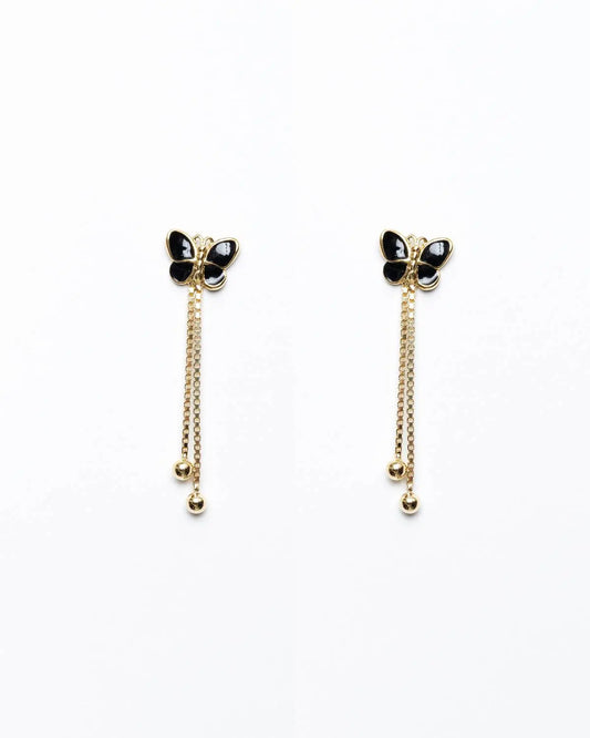 ORECCHINI FARFALLA IN ARGENTO "TWINKLE DROP"