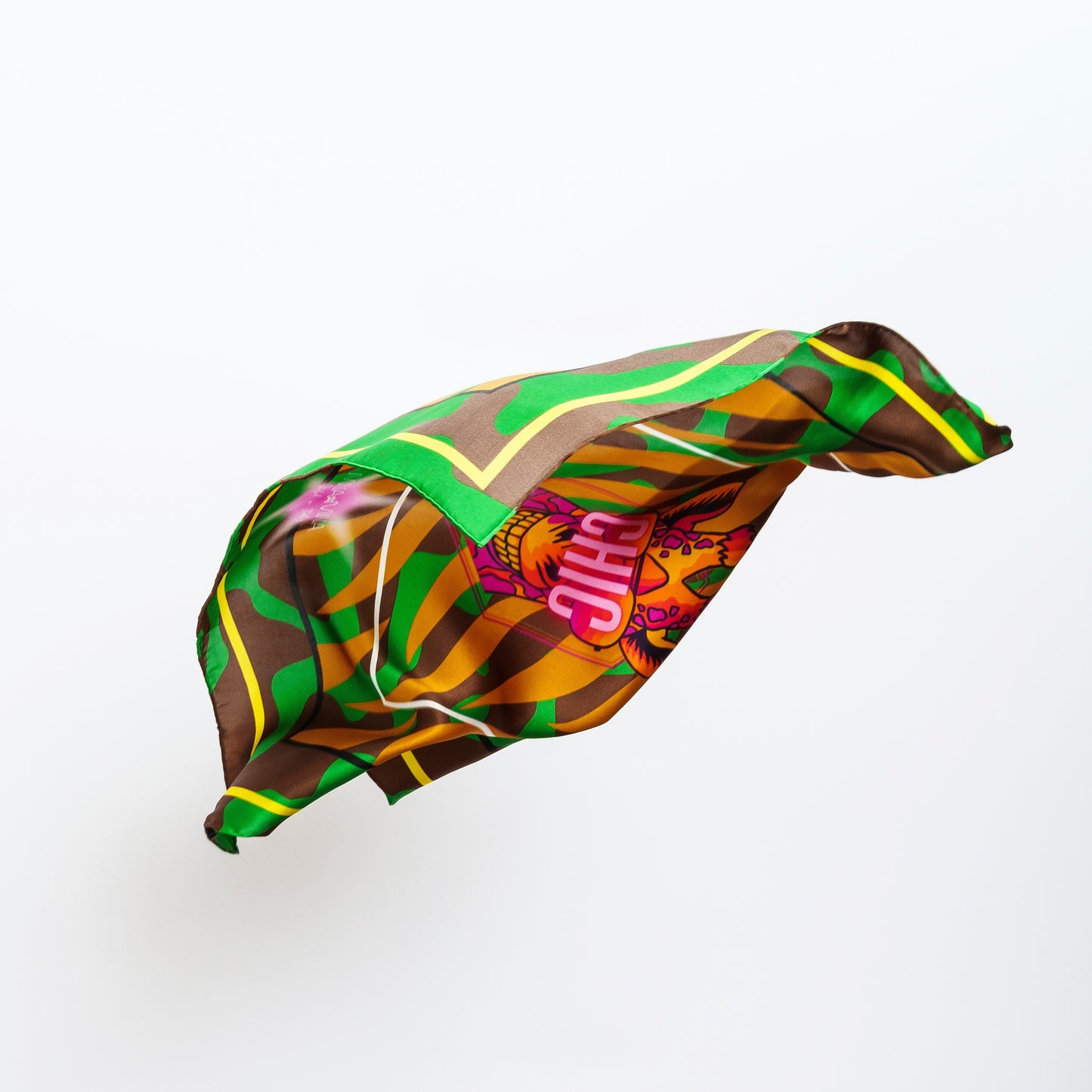 The CHIC Giraffe - 100% Silk Scarf