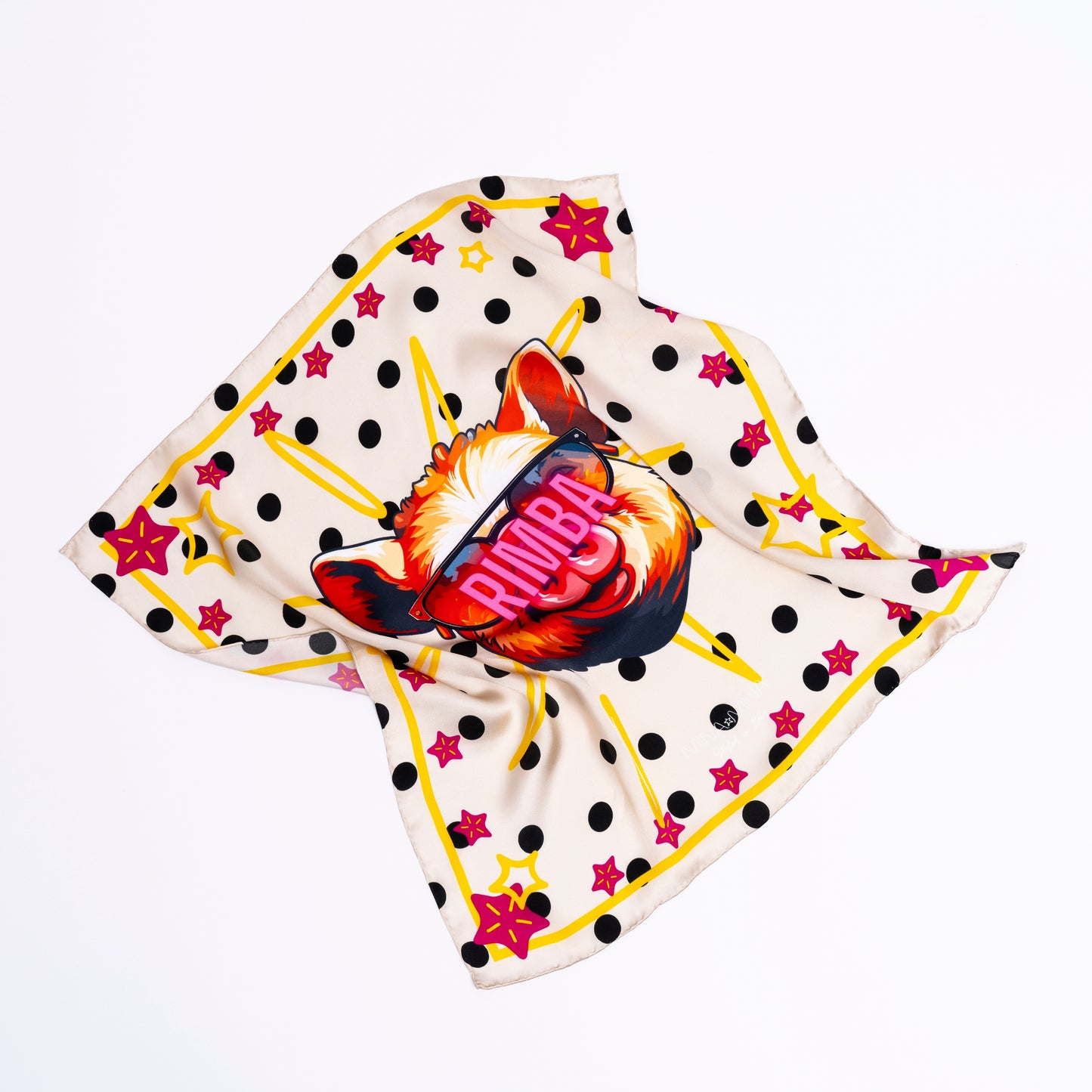 The RIMBA Pig - 100% Silk Scarf