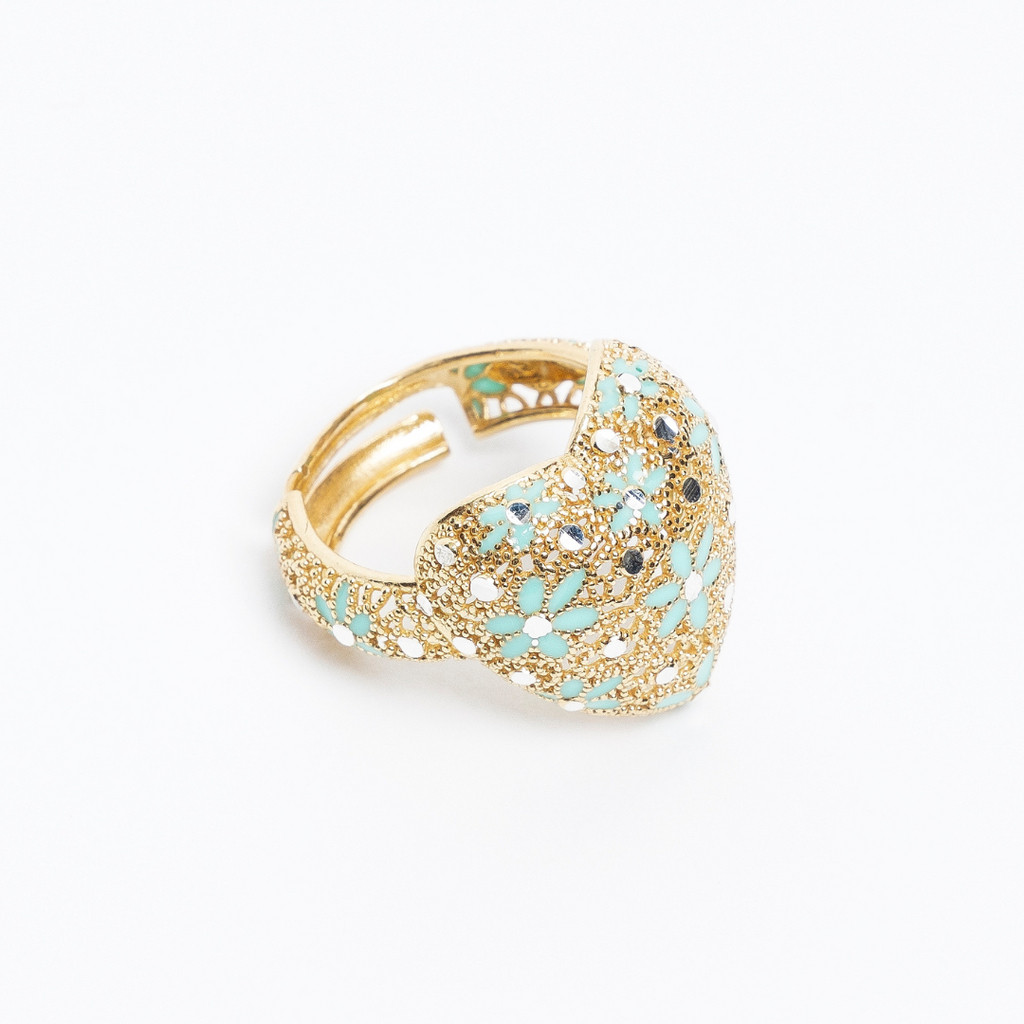 ANELLO CUORE IN ARGENTO "CUORE GROSSO"