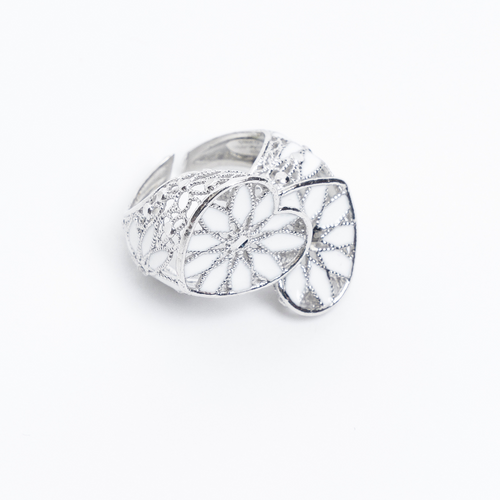 ANELLO CUORI IN ARGENTO "DUE DI ME"