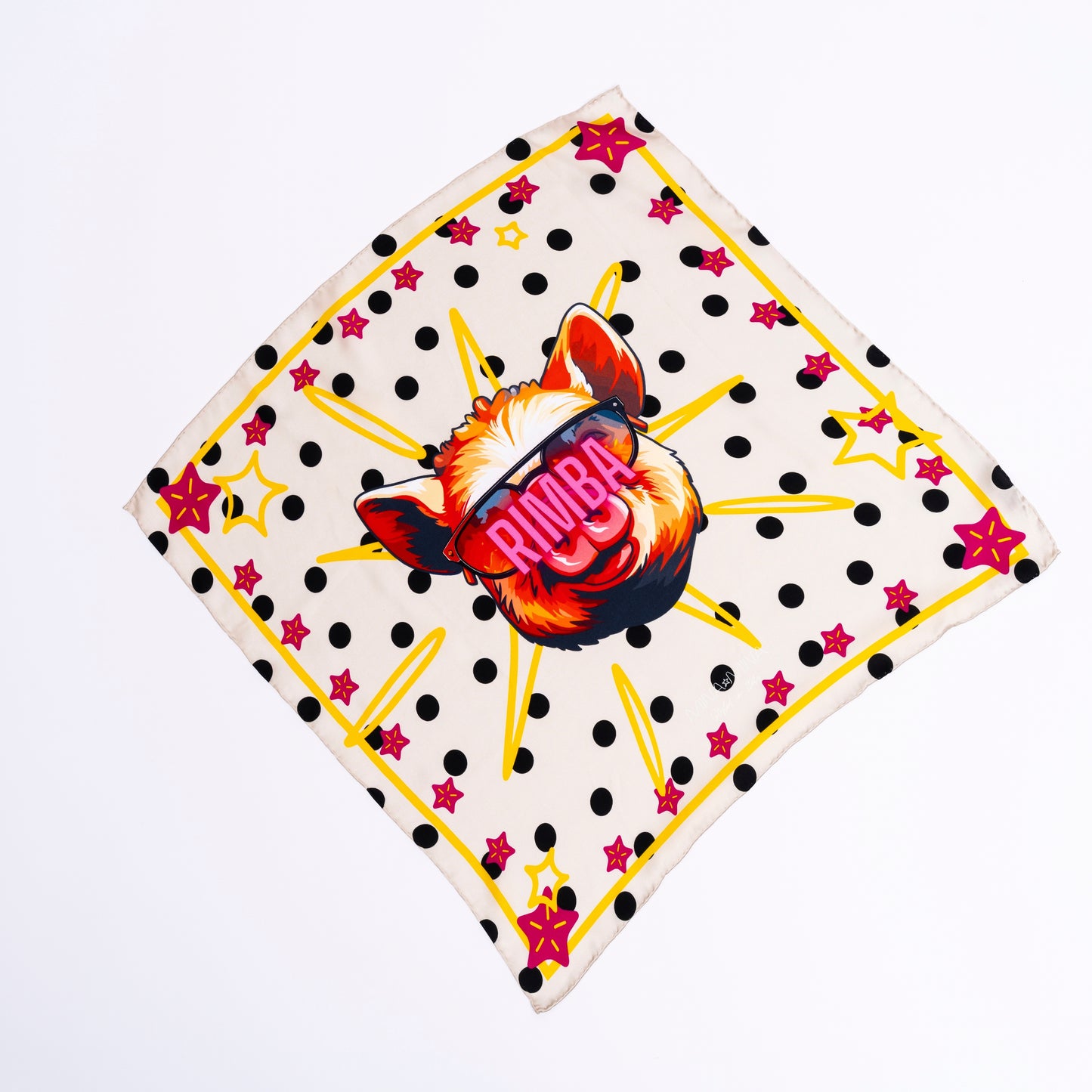 The RIMBA Pig - 100% Silk Scarf