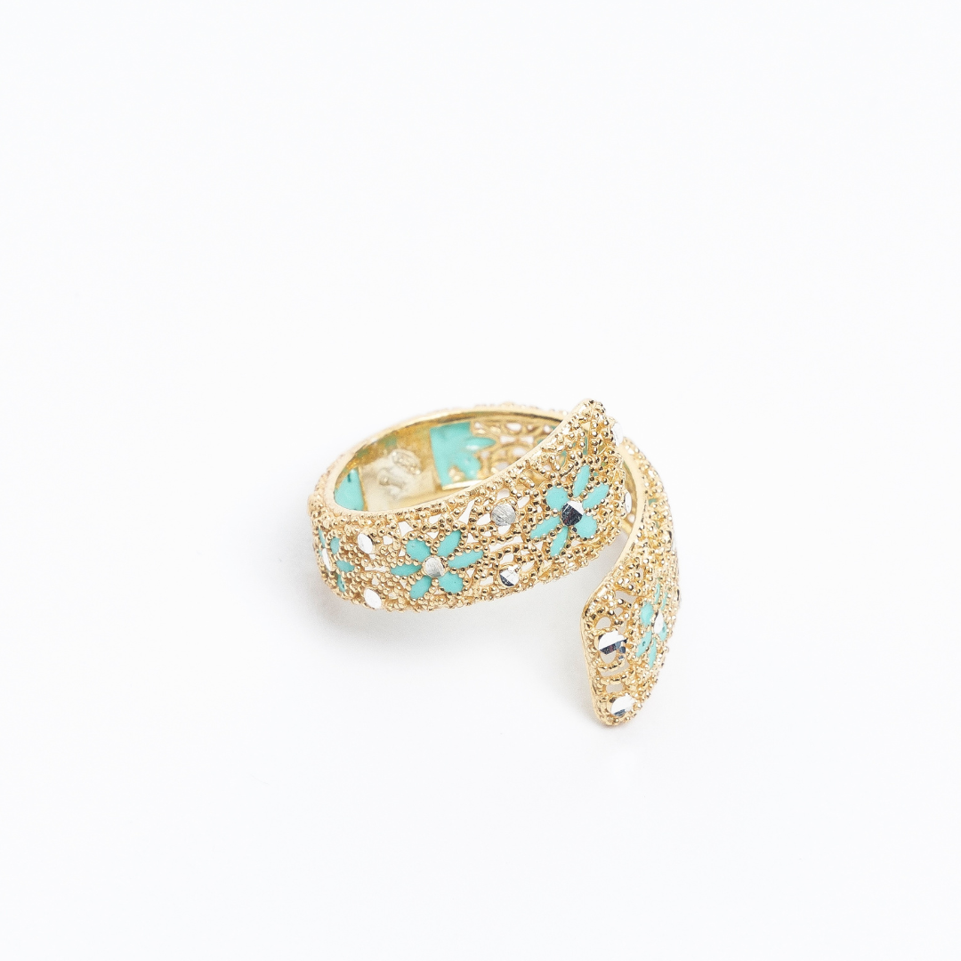 ANELLO IN ARGENTO REGOLABILE "DRAMA BABY"