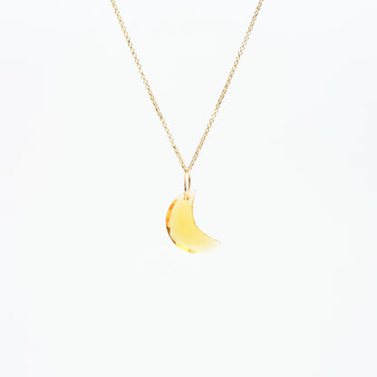 LUNA  Collana con ciondolo in cristallo