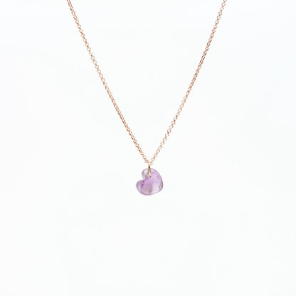I CORETTI - Collana con pietra a forma di cuore