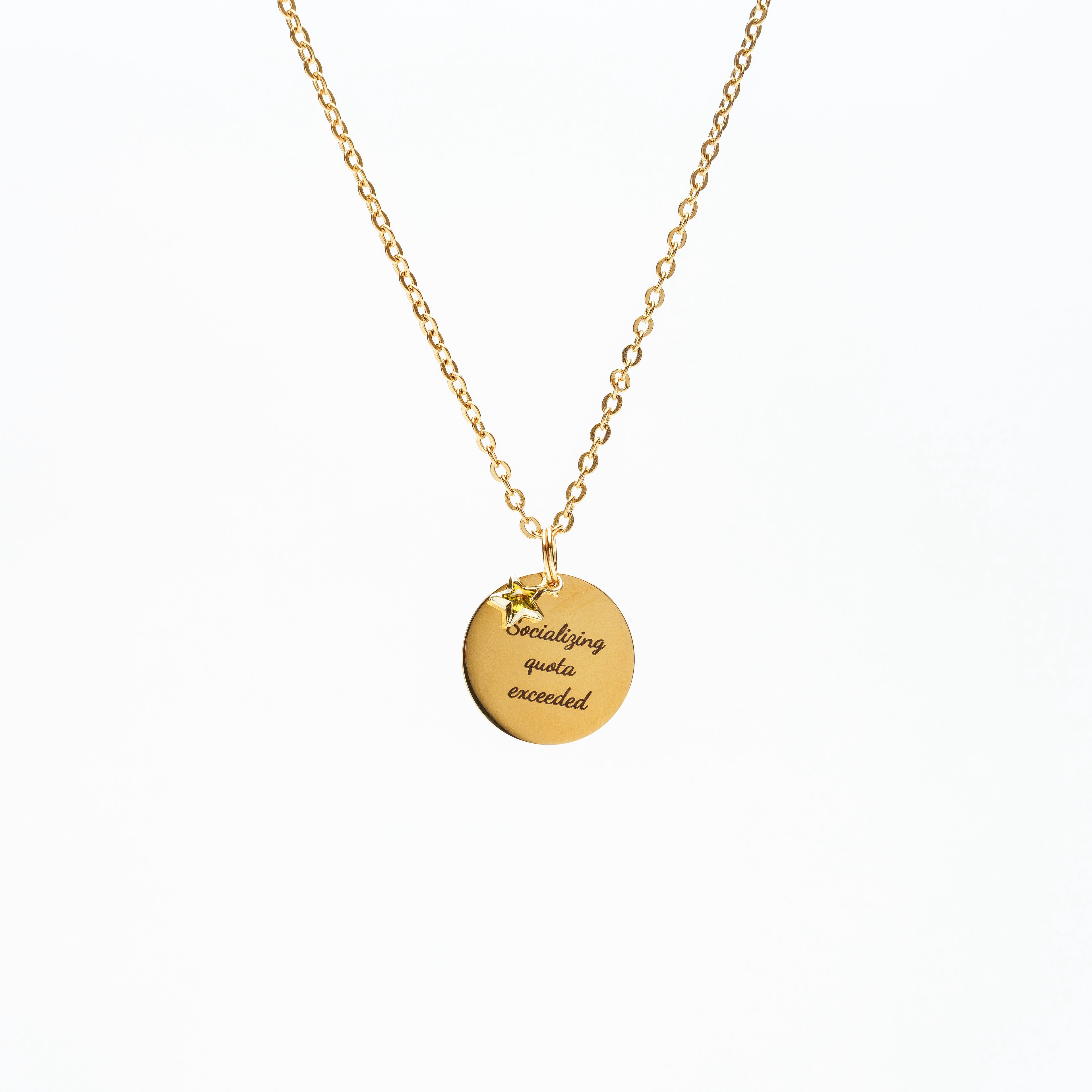 LE SABAUDE - Collane in acciaio con frasi incise