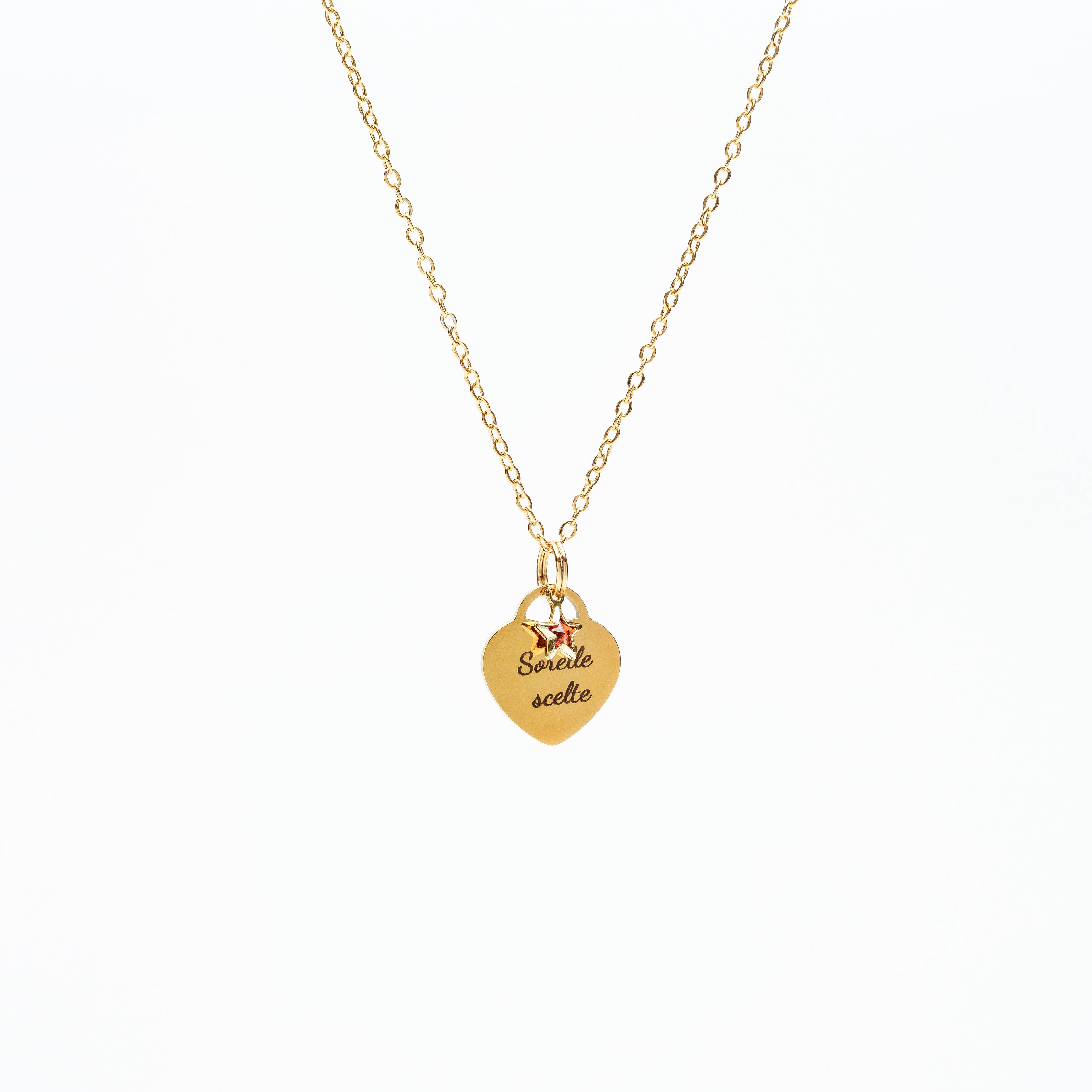 LE SABAUDE - Collane in acciaio con frasi incise