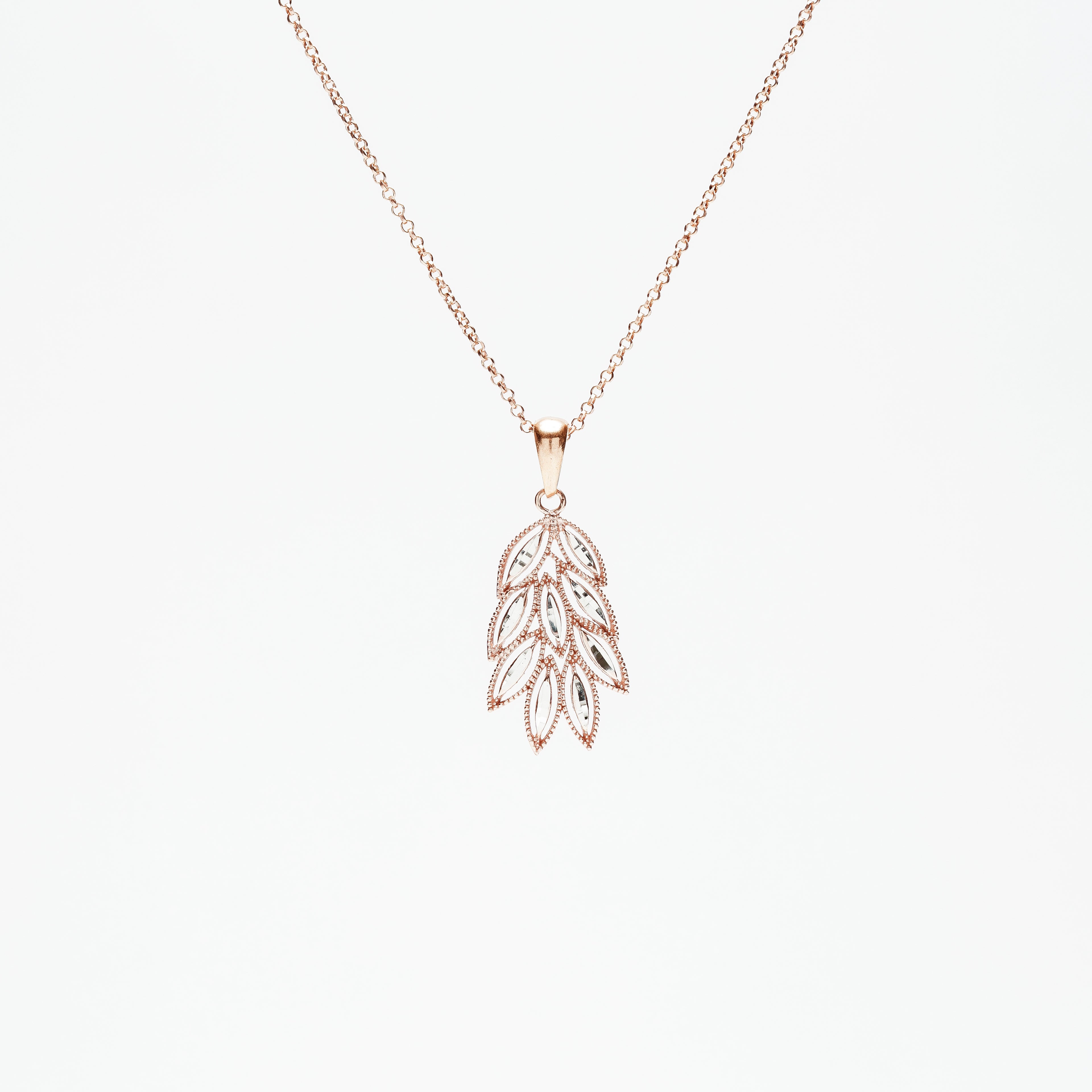 COLLANA SPIGA IN ARGENTO 925