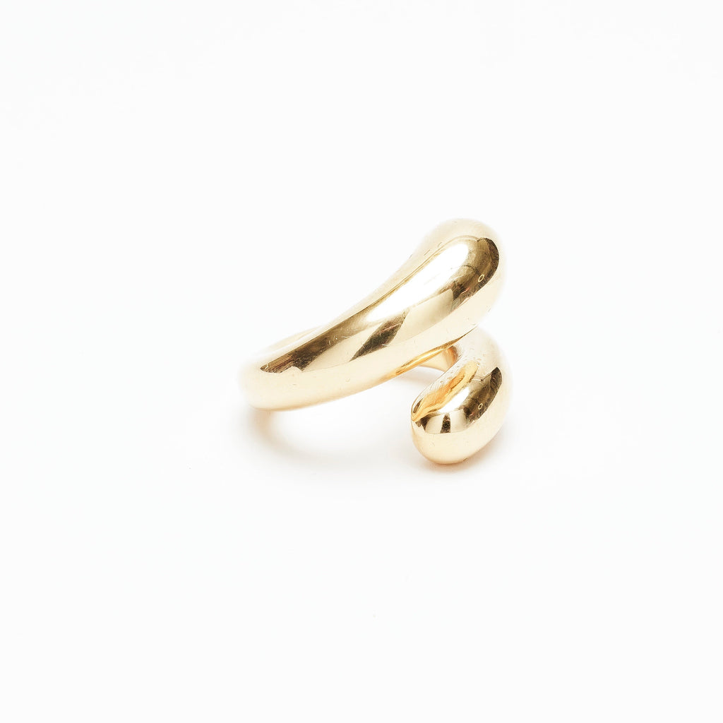 ANELLO FLUIDO IN ARGENTO 925