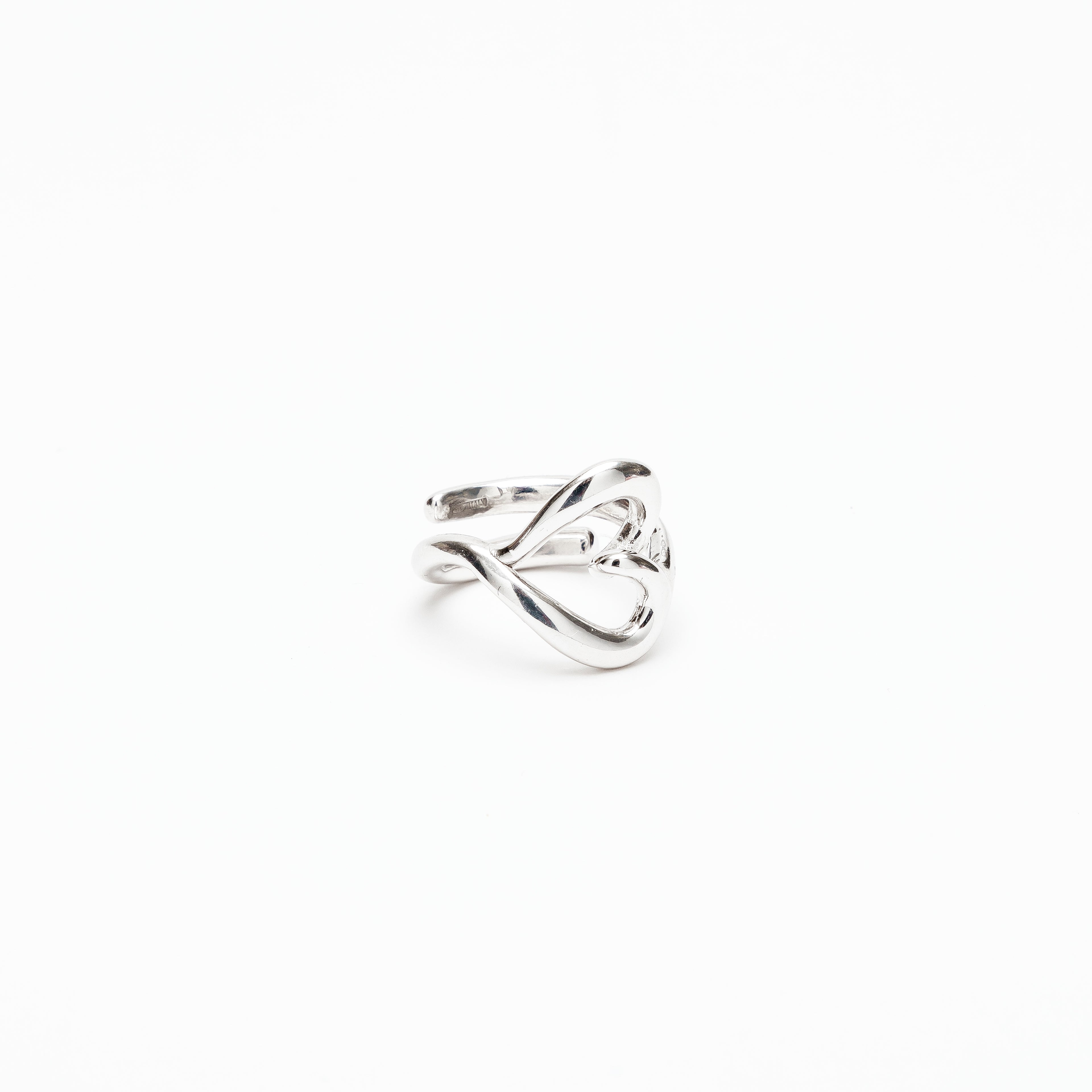 ANELLO CUORE MINIMAL IN ARGENTO 925