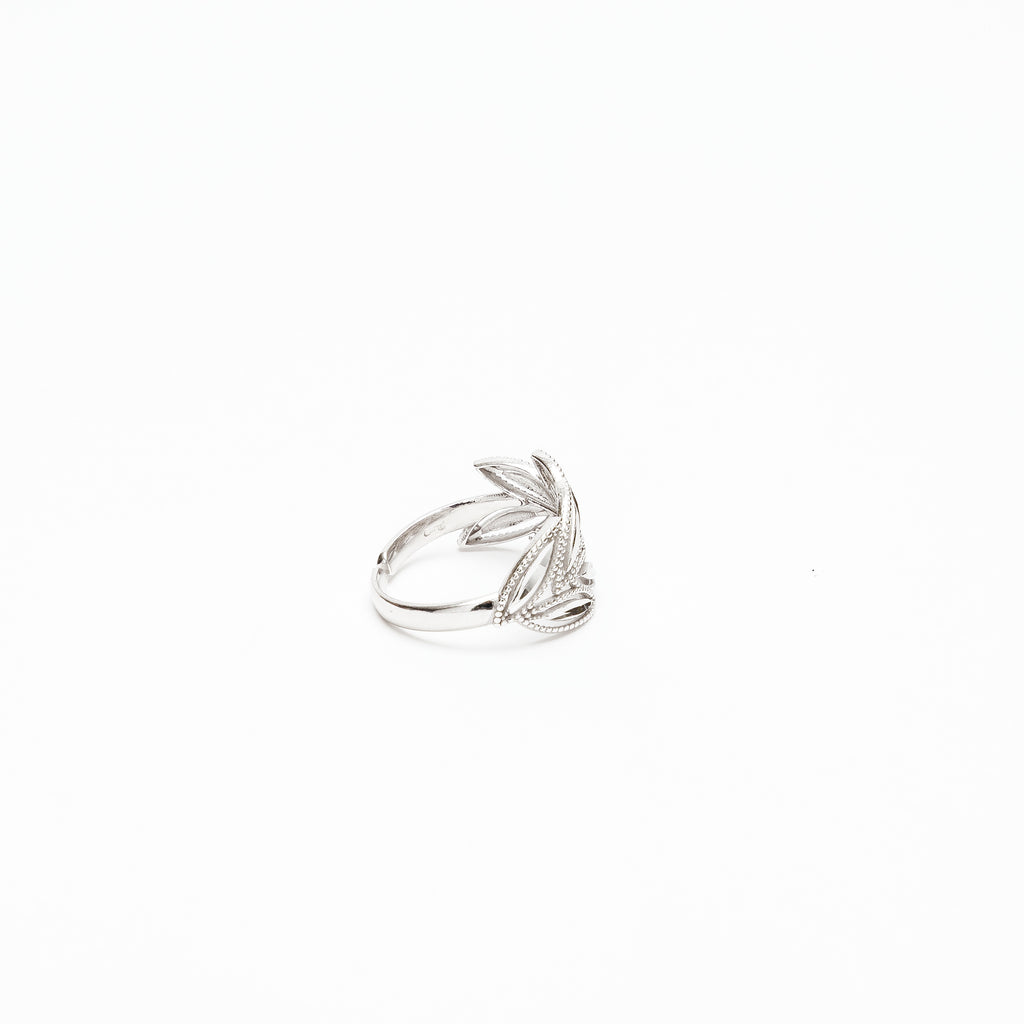 ANELLO SPIGA IN ARGENTO 925