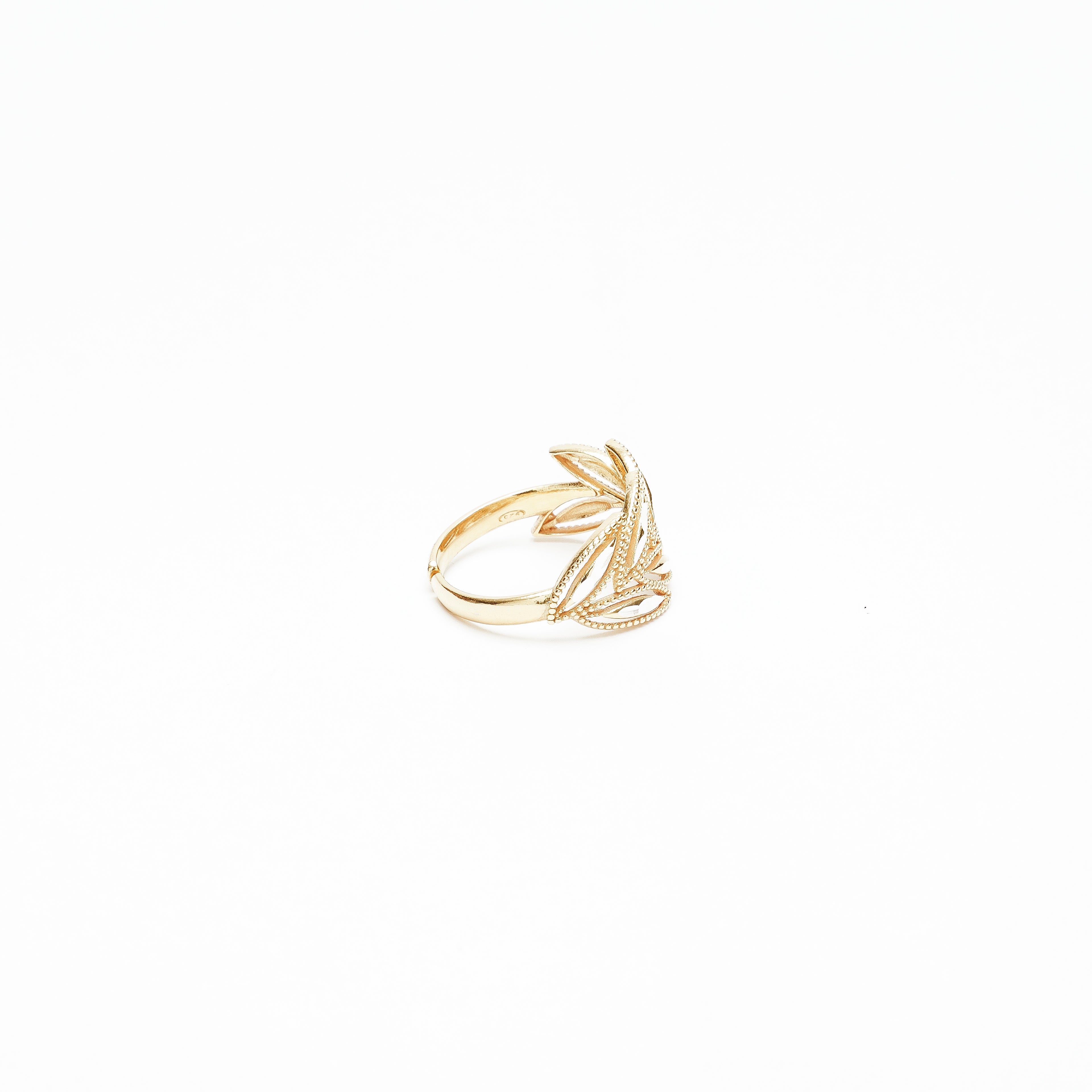 ANELLO SPIGA IN ARGENTO 925