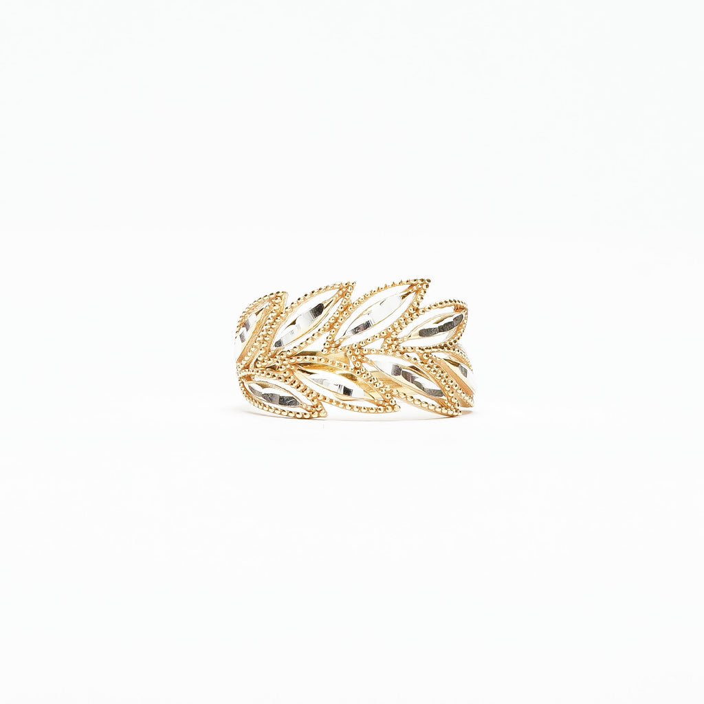 ANELLO SPIGA IN ARGENTO 925