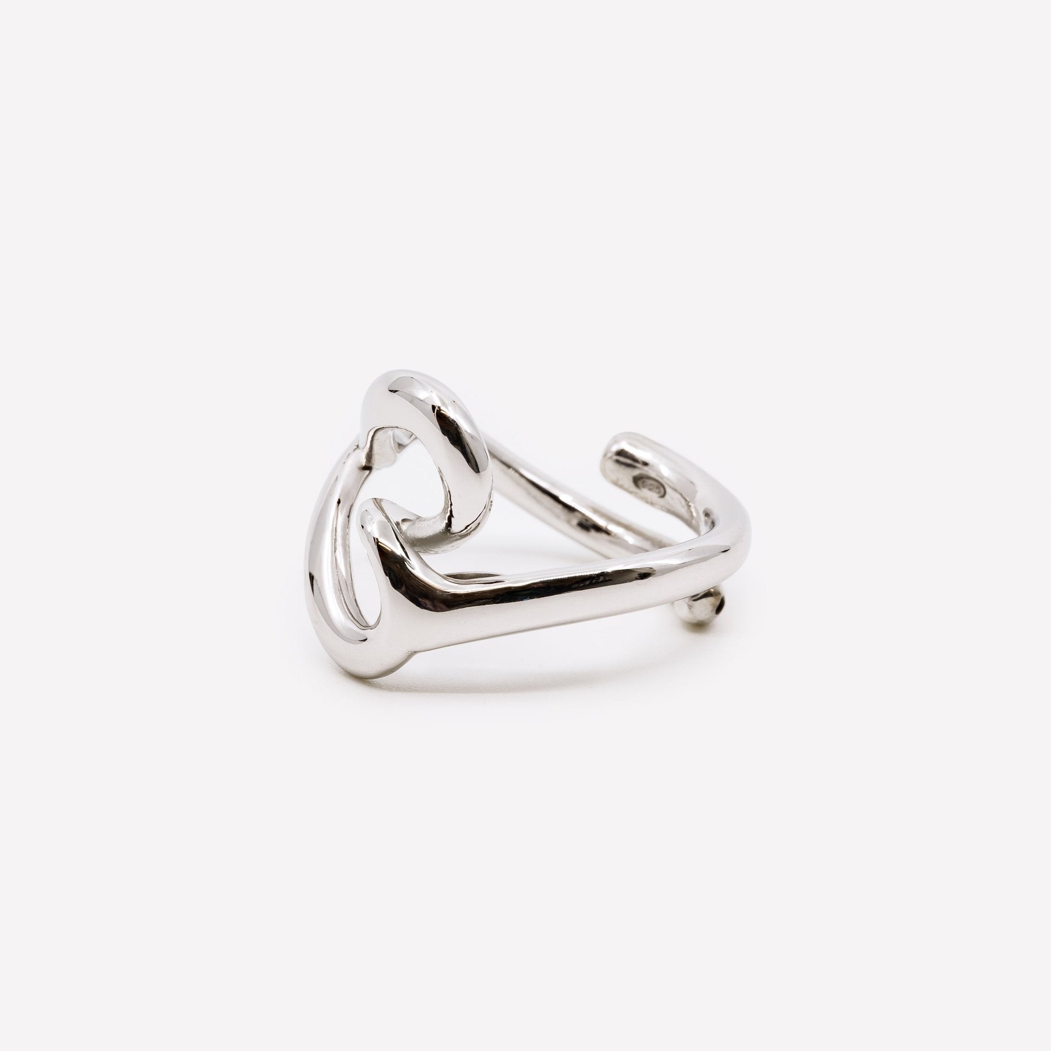 ANELLO CUORE MINIMAL REGOLABILE ARGENTO 925 - MINA MINA