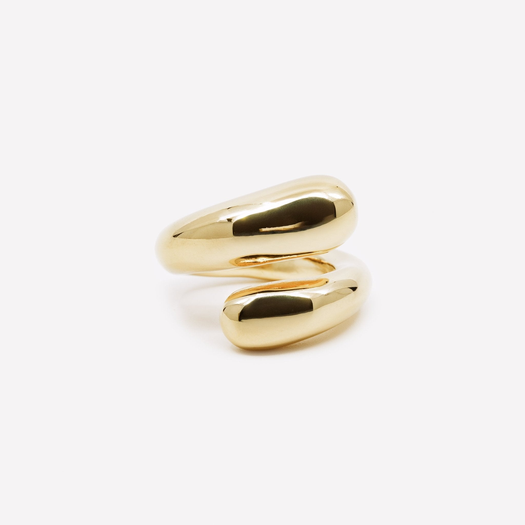 ANELLO FORMA FLUIDA REGOLABILE ARGENTO 925 - MINA MINA