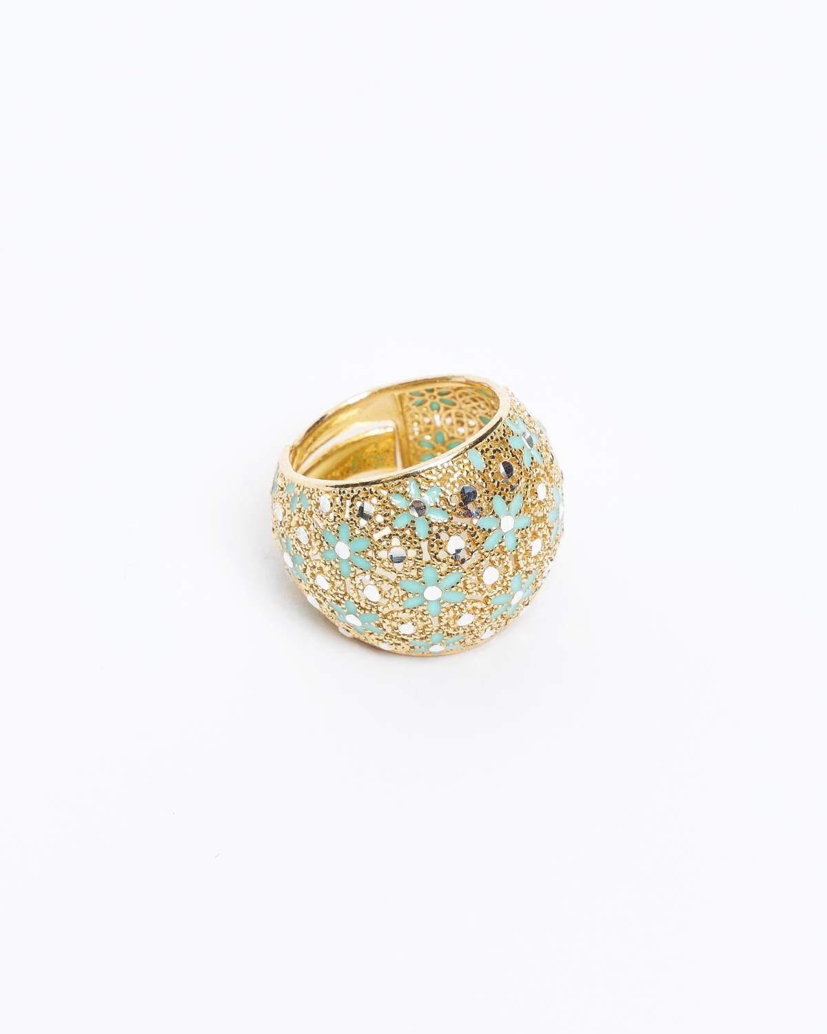 ANELLO GRANDE REGOLABILE FILIGRANA ARGENTO 925 - MINA MINA