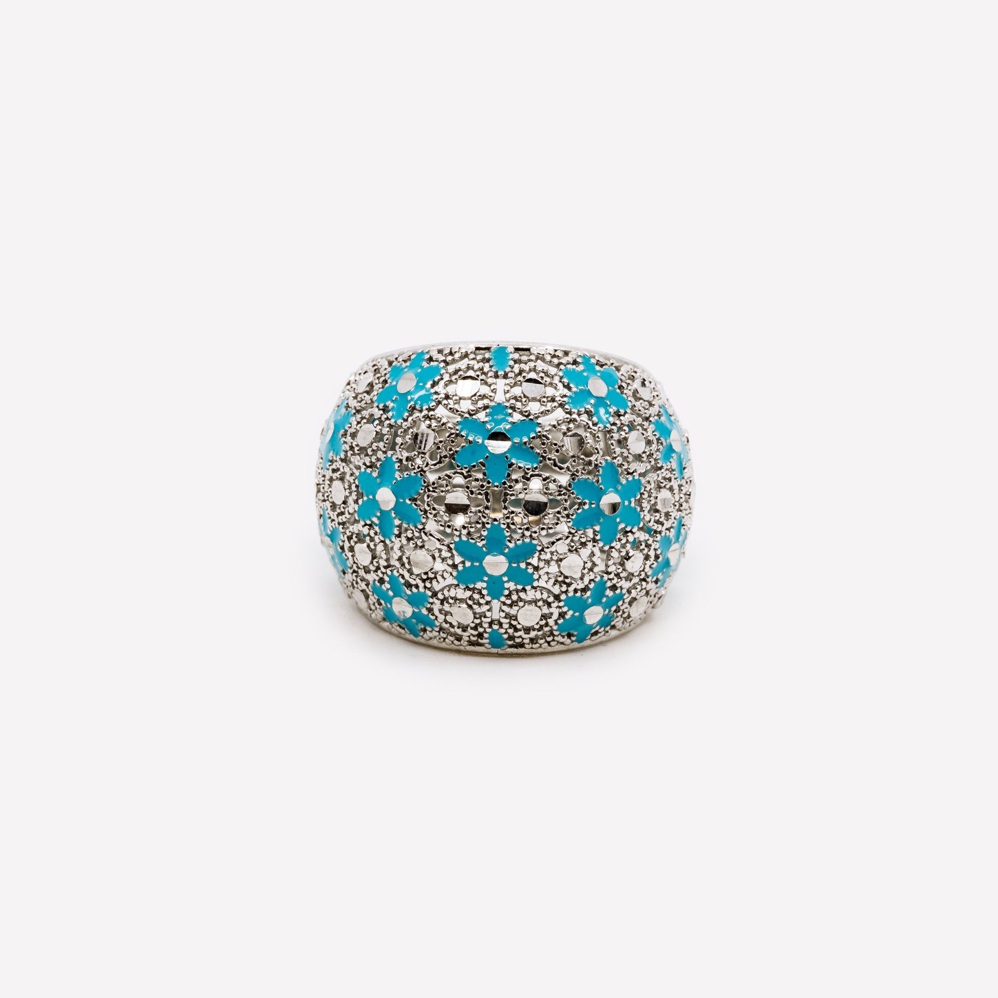 ANELLO REGOLABILE FILIGRANA ARGENTO 925 - MINA MINA