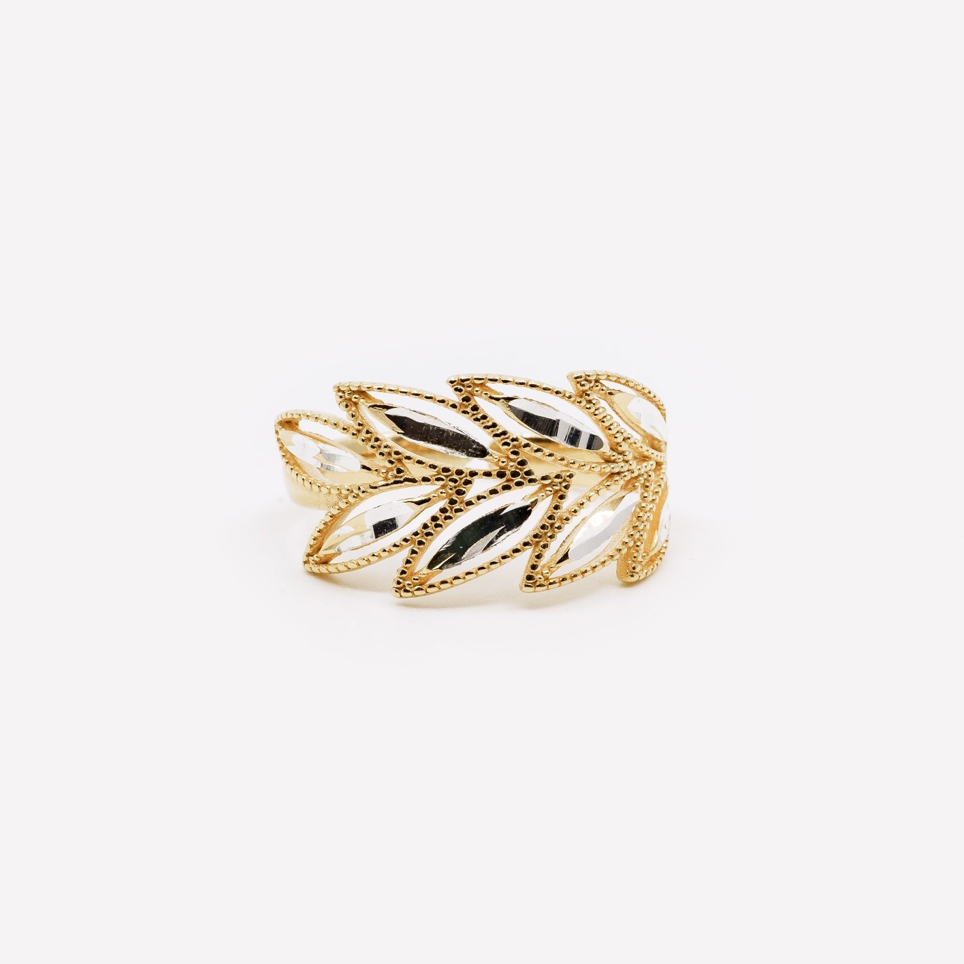 ANELLO SPIGA REGOLABILE FILIGRANA ARGENTO 925 - MINA MINA