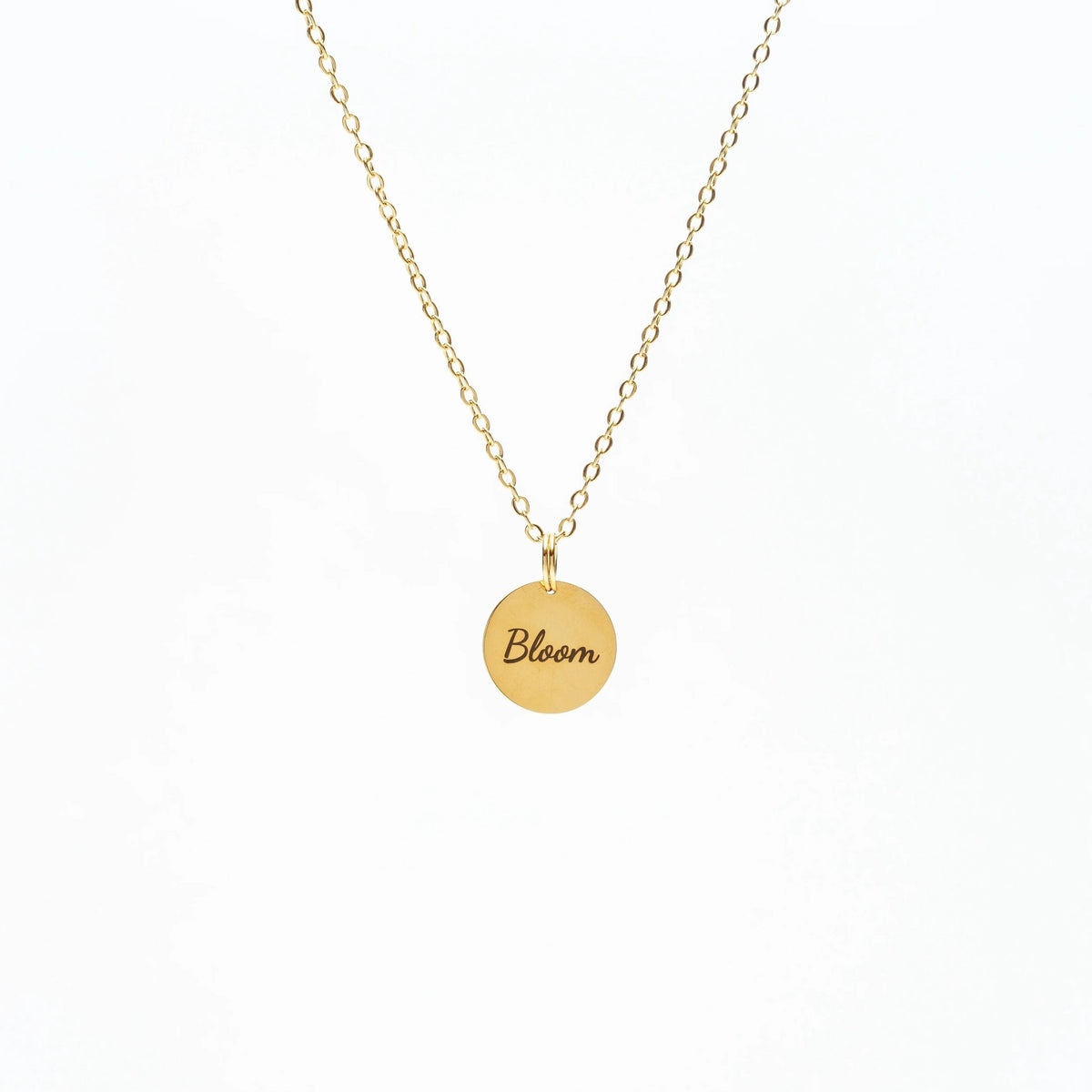 Collana in acciaio con ciondolo personalizzabile - MINA MINA