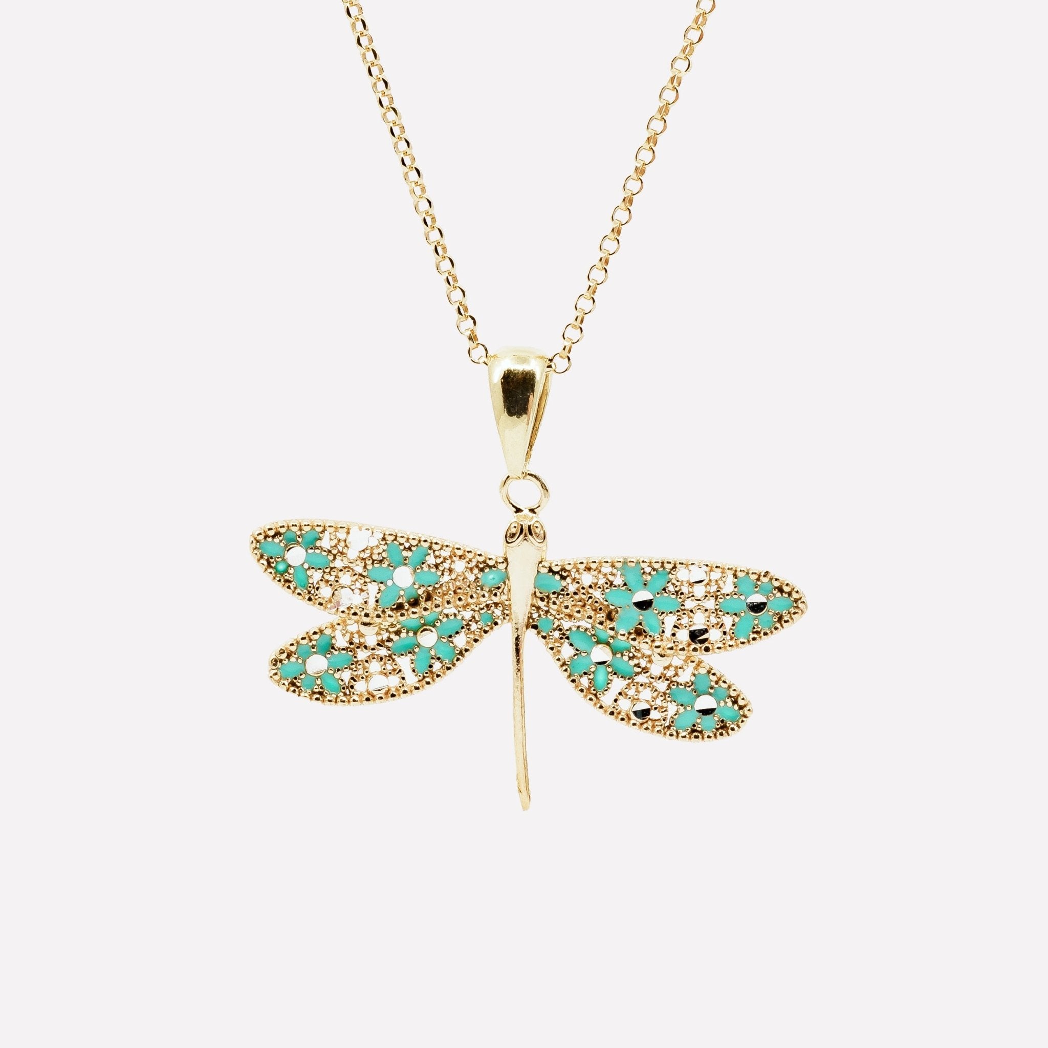 COLLANA PENDENTE FILIGRANA ARGENTO 925 - MINA MINA