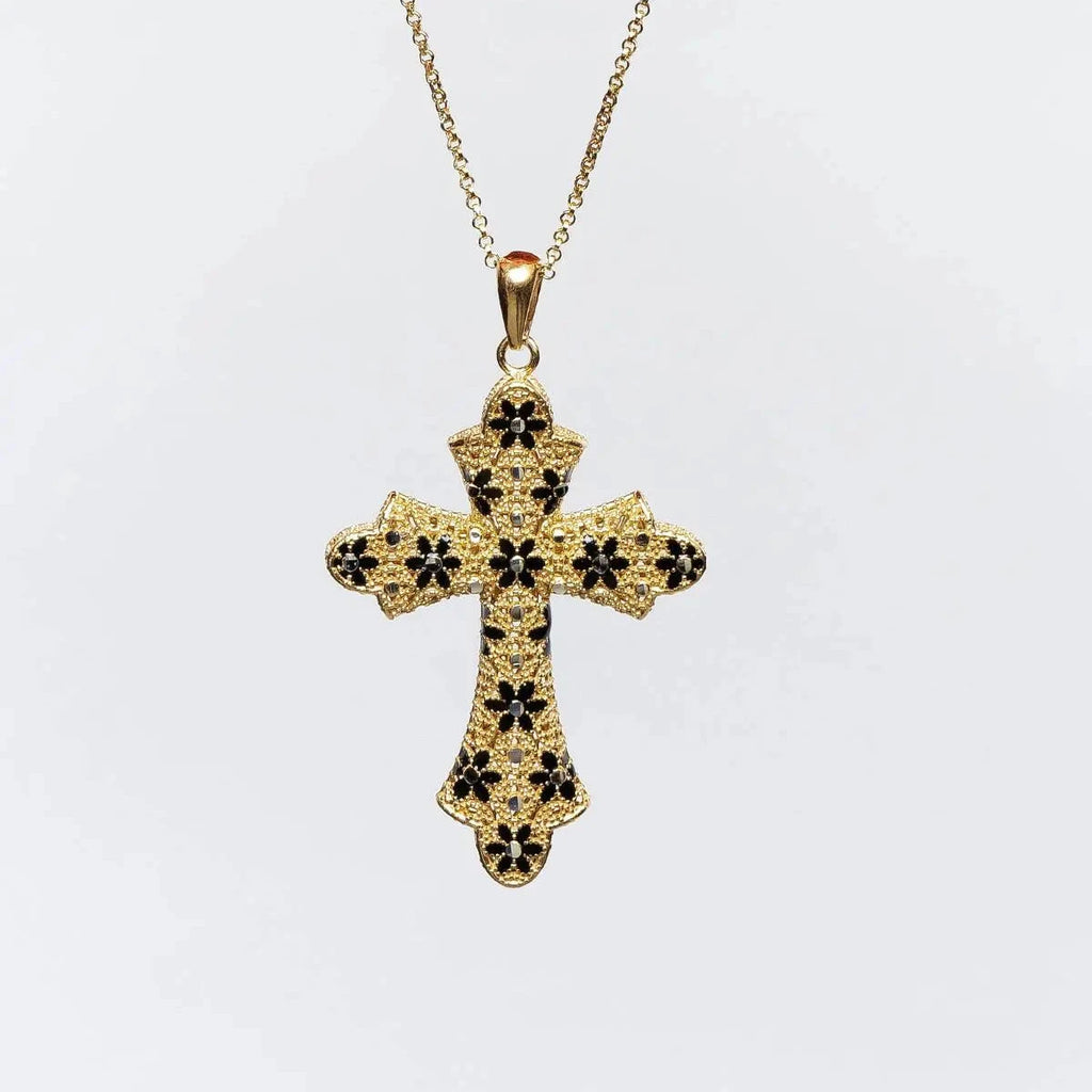 COLLANA CROSS MEDIUM IN ARGENTO