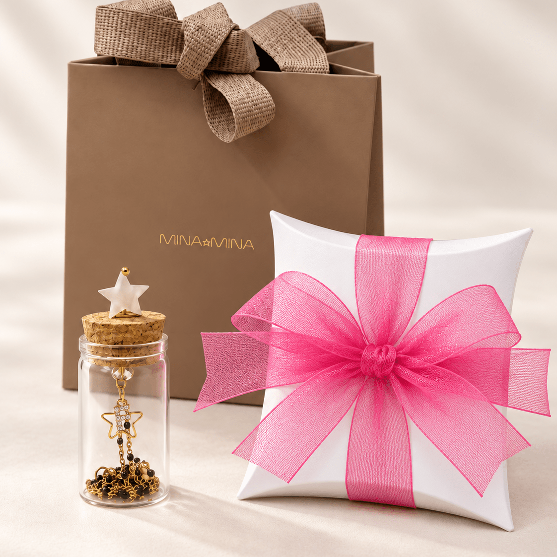 Confezione regalo bottiglietta - MINA MINA