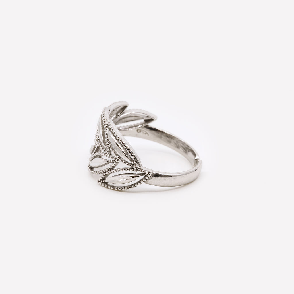 ANELLO SPIGA IN ARGENTO 925