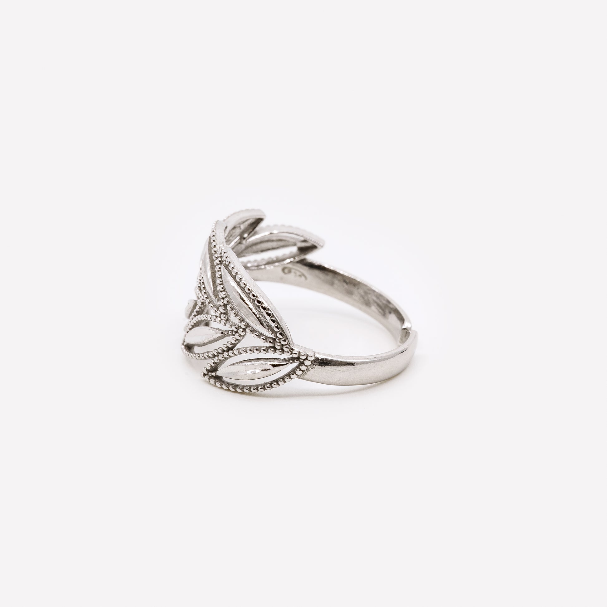 ANELLO SPIGA IN ARGENTO 925