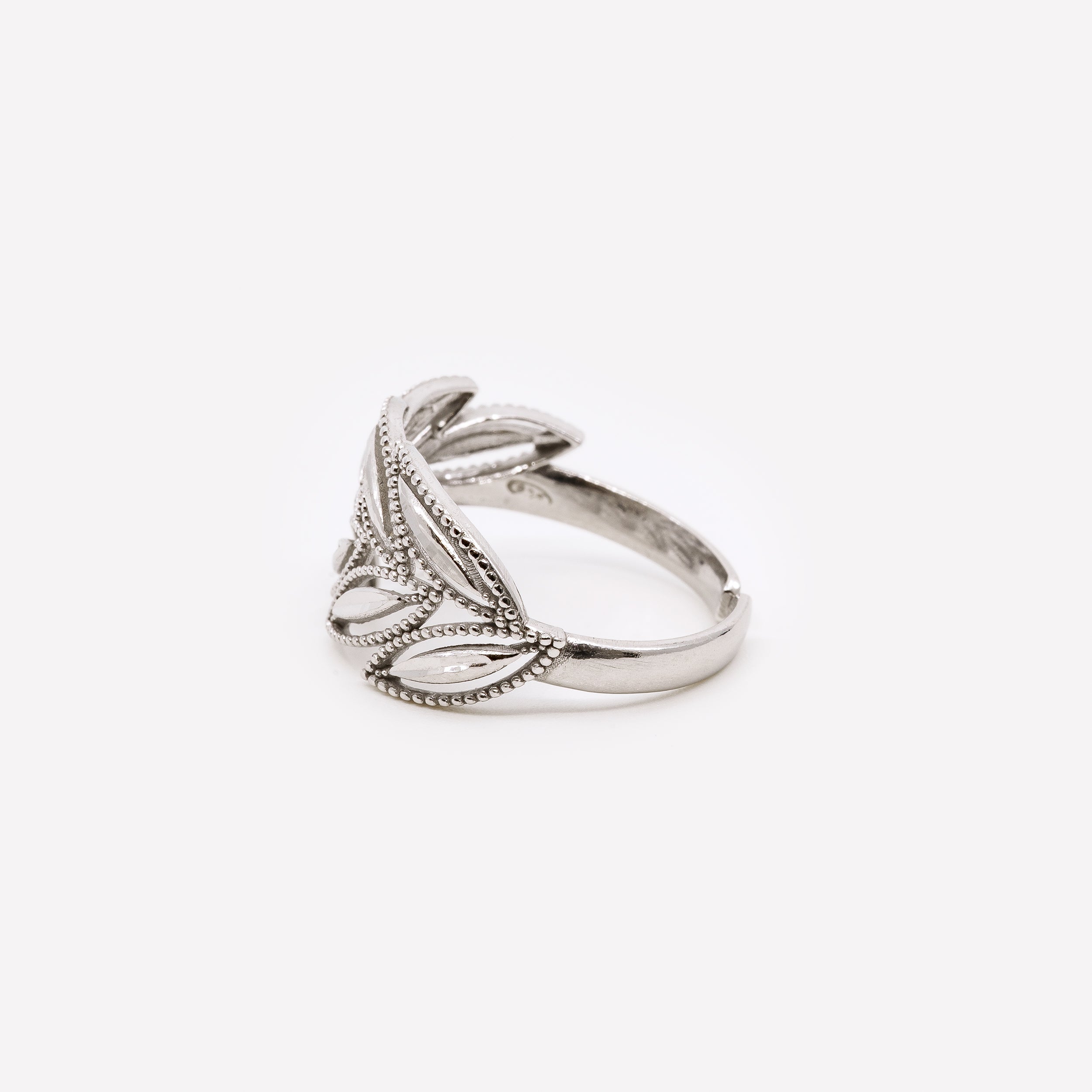 ANELLO SPIGA IN ARGENTO 925