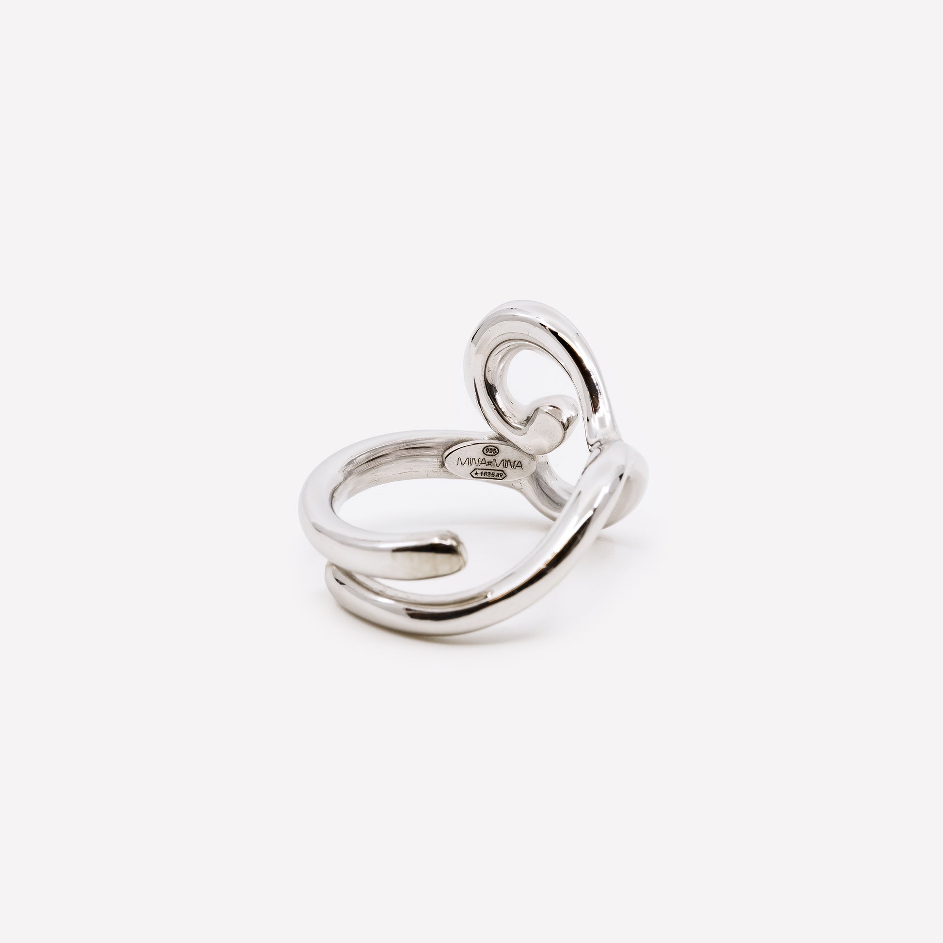 ANELLO CUORE MINIMAL IN ARGENTO 925