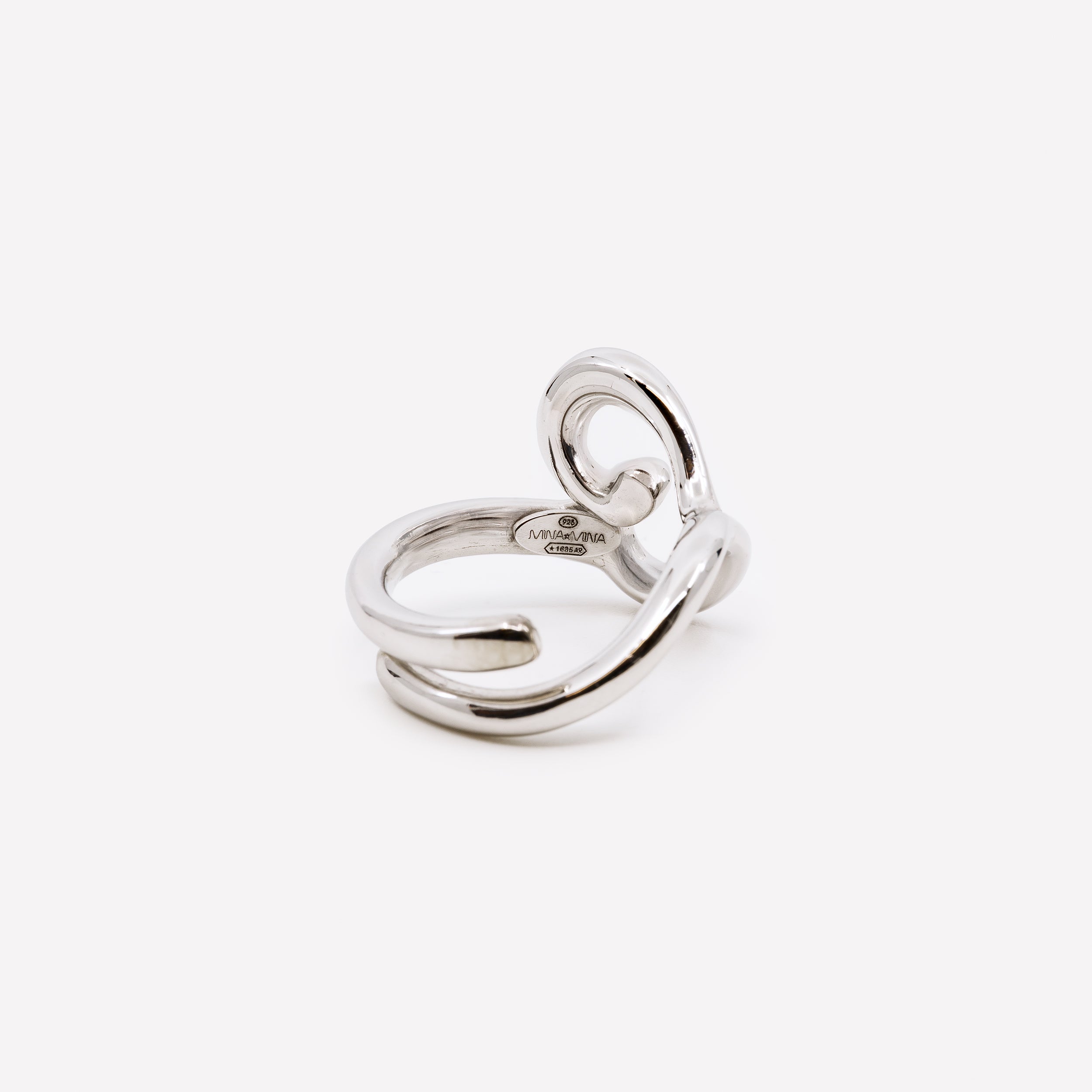 ANELLO CUORE MINIMAL IN ARGENTO 925