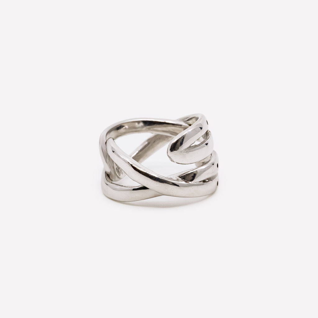 ANELLO CATENA IN ARGENTO 925