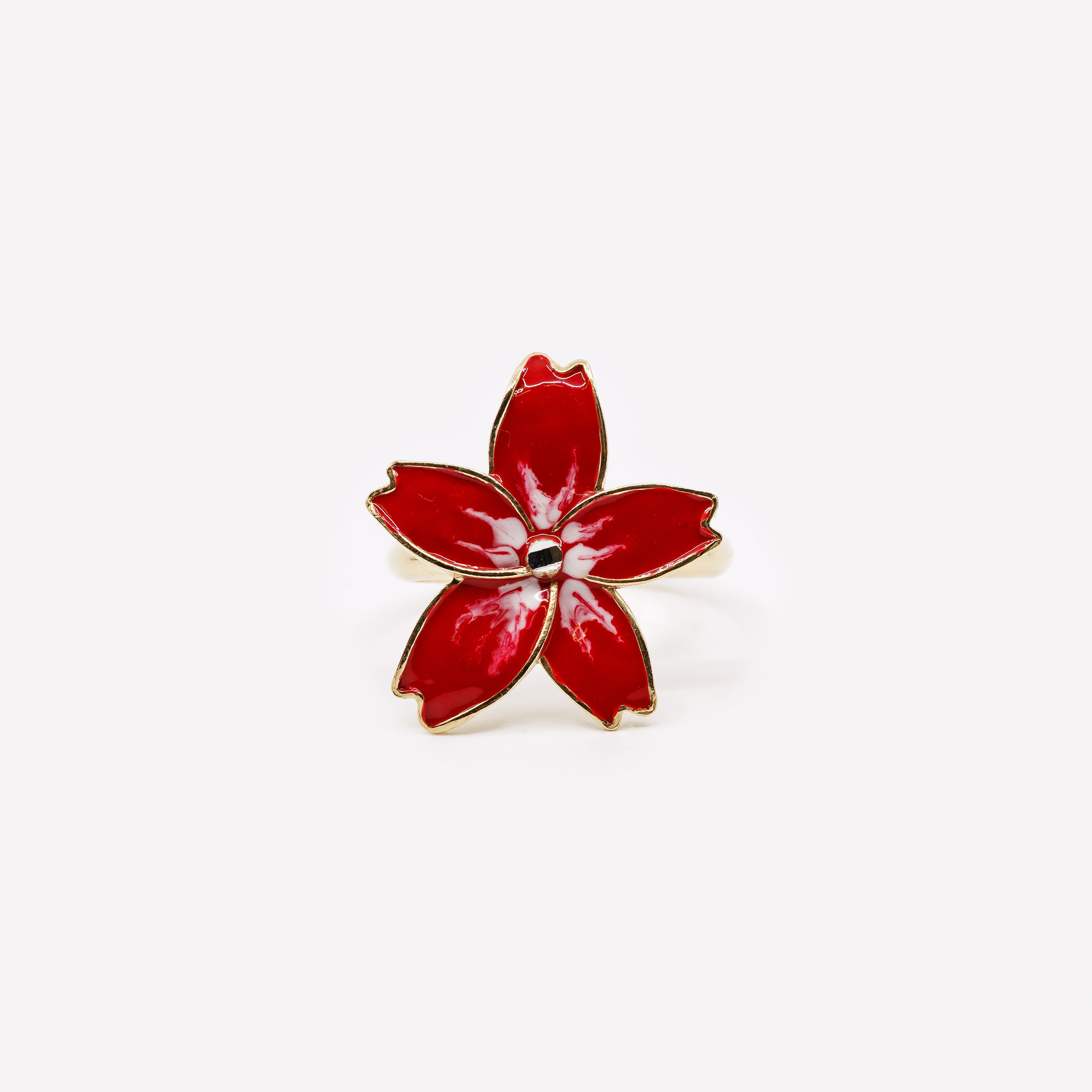 ANELLO FIORE IN ARGENTO 925