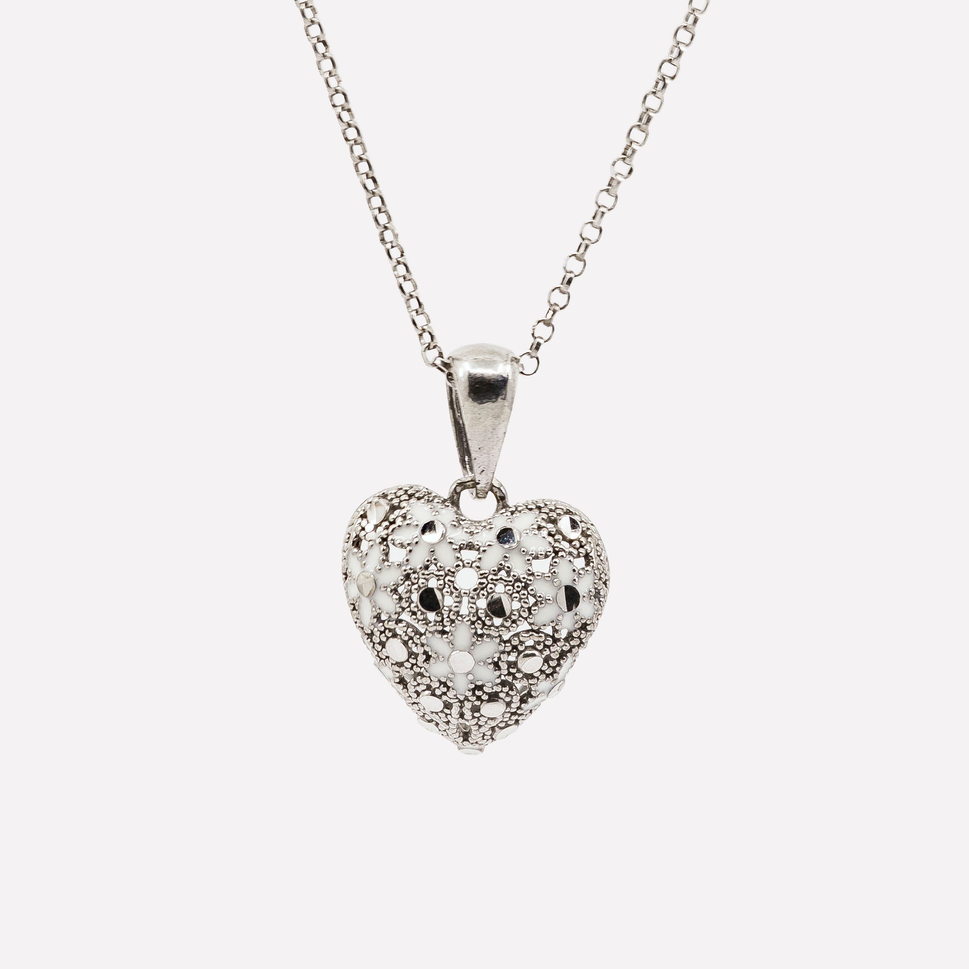COLLANA MINI HEART IN ARGENTO