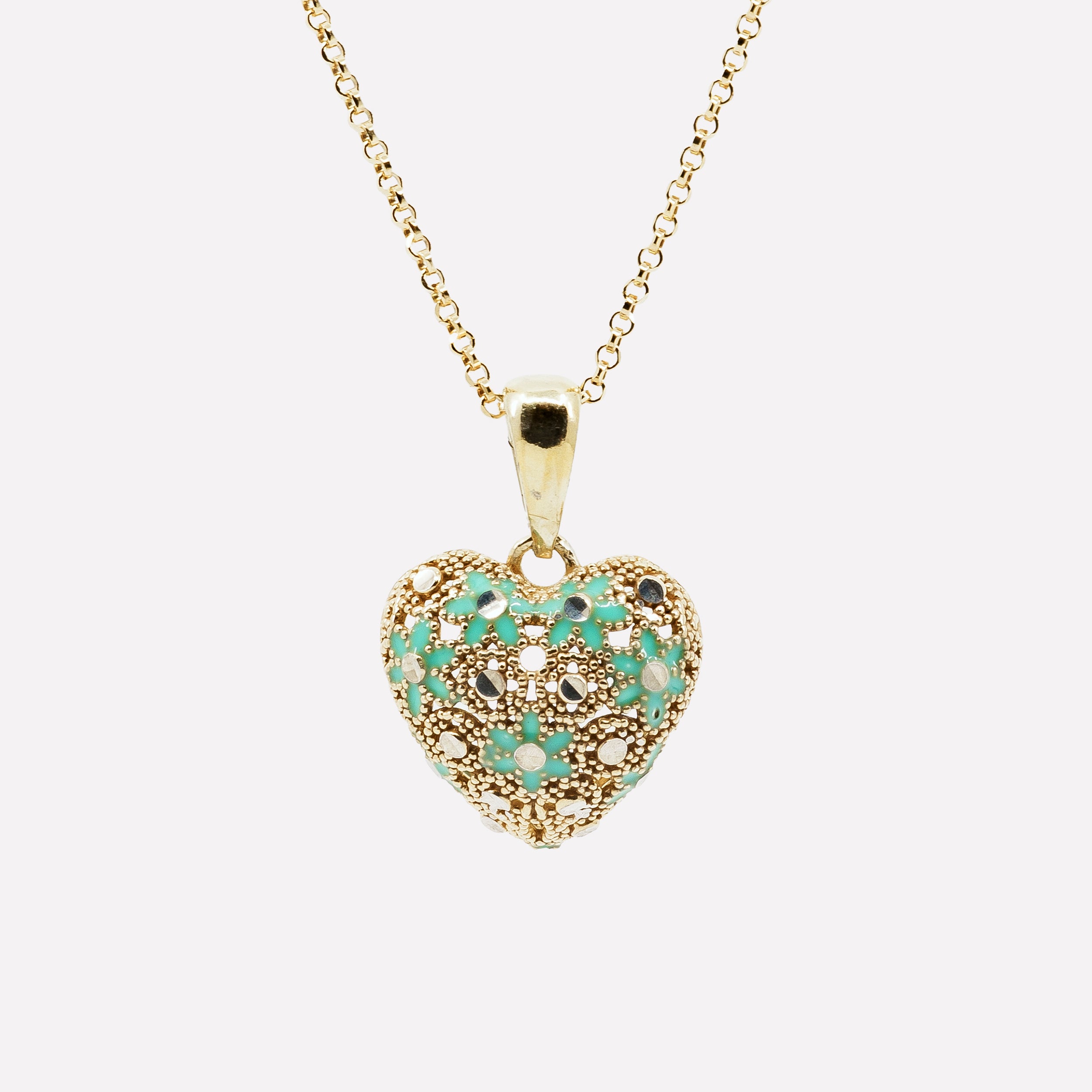 COLLANA MINI HEART IN ARGENTO