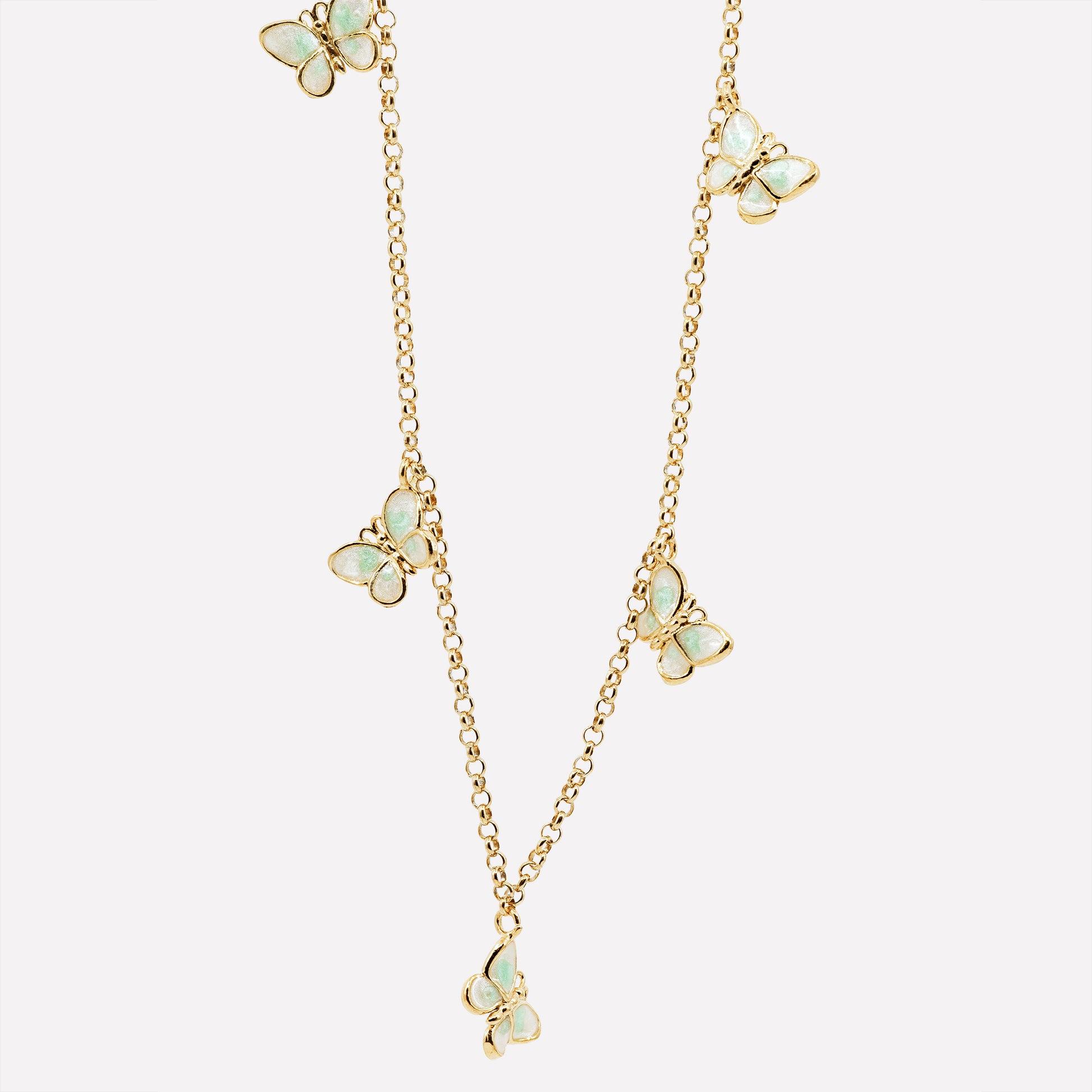 COLLANA IN ARGENTO "FLY BEBE"