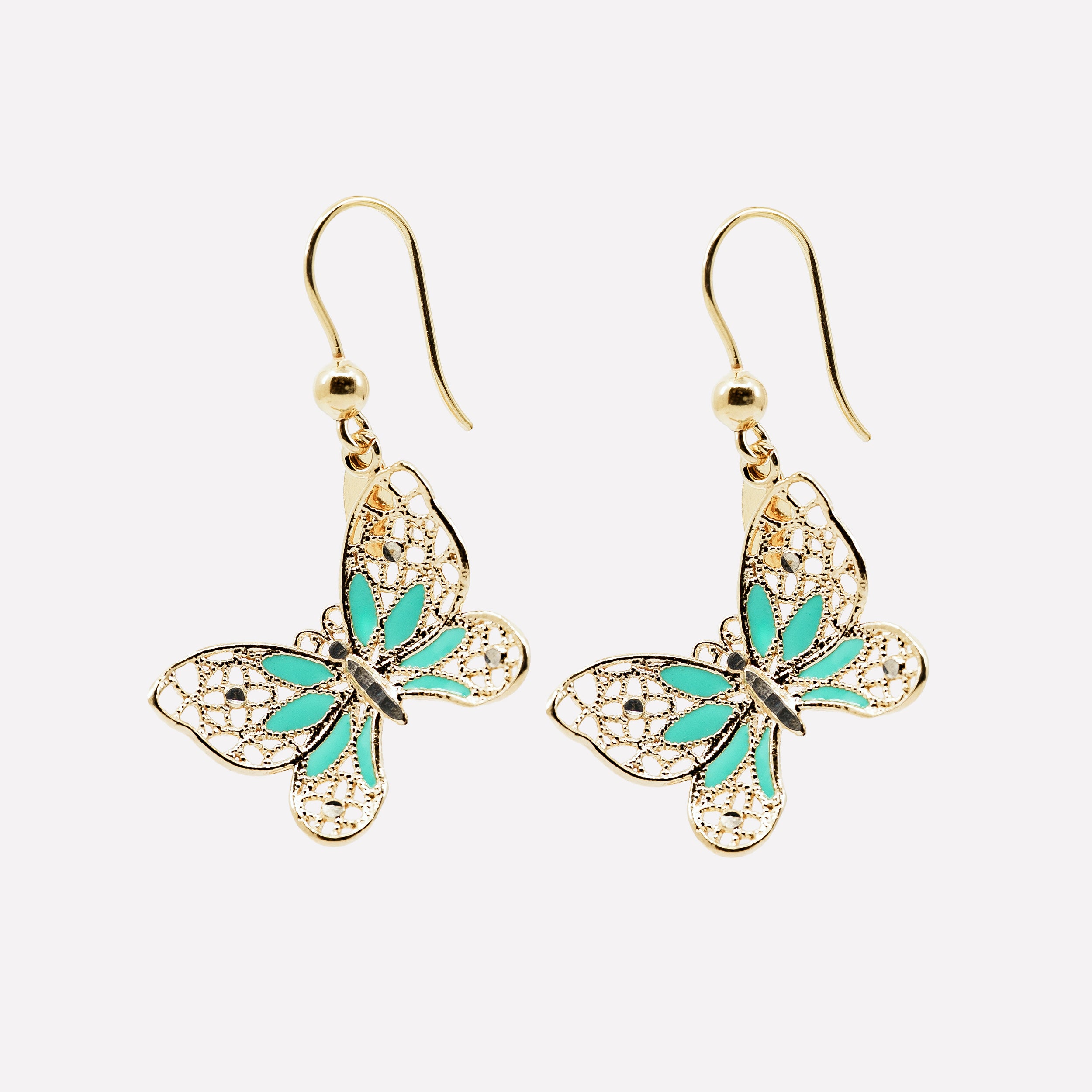 ORECCHINI BUTTERFLY IN ARGENTO