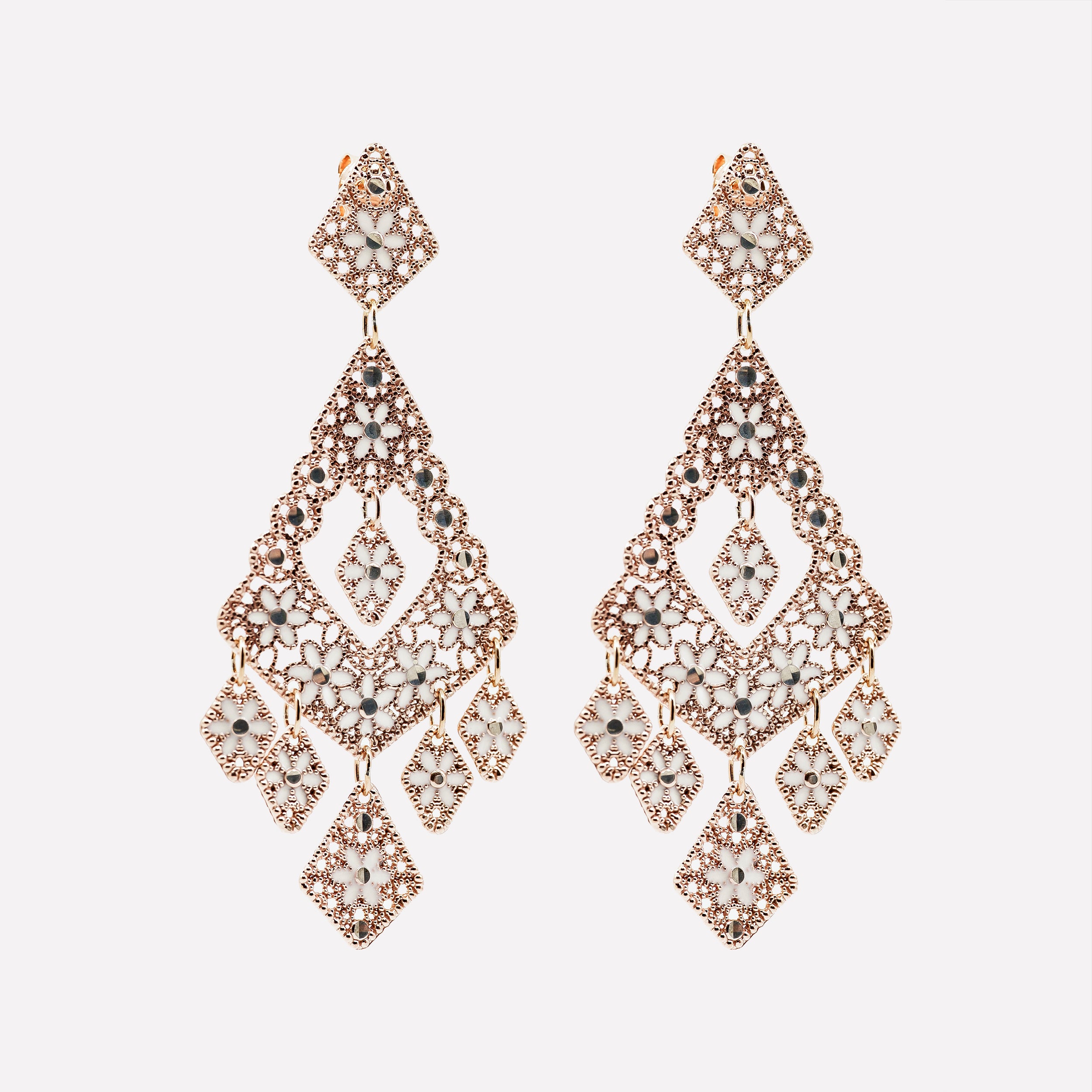 ORECCHINI IN ARGENTO PENDENTI BOHEMIAN