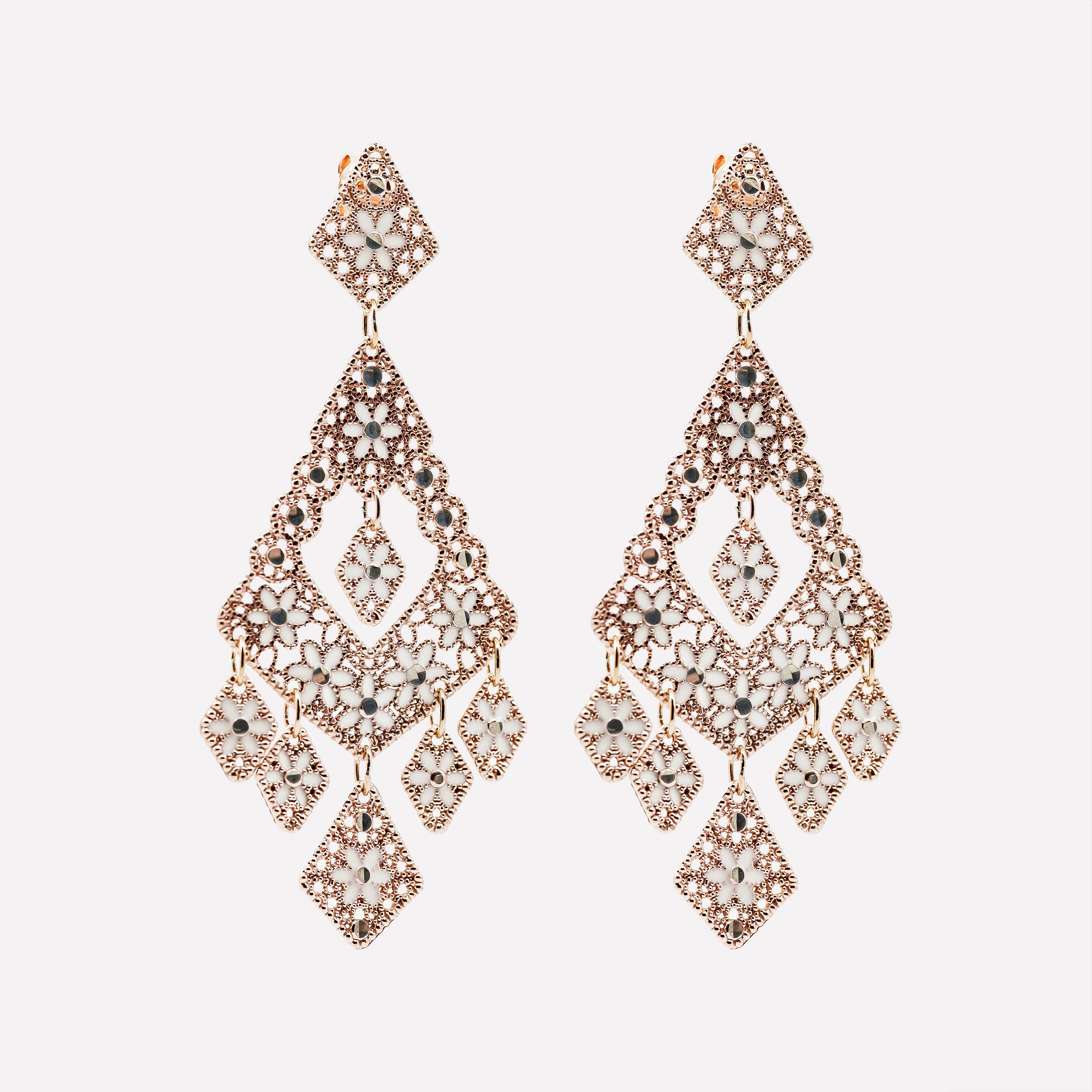 ORECCHINI IN ARGENTO PENDENTI BOHEMIAN