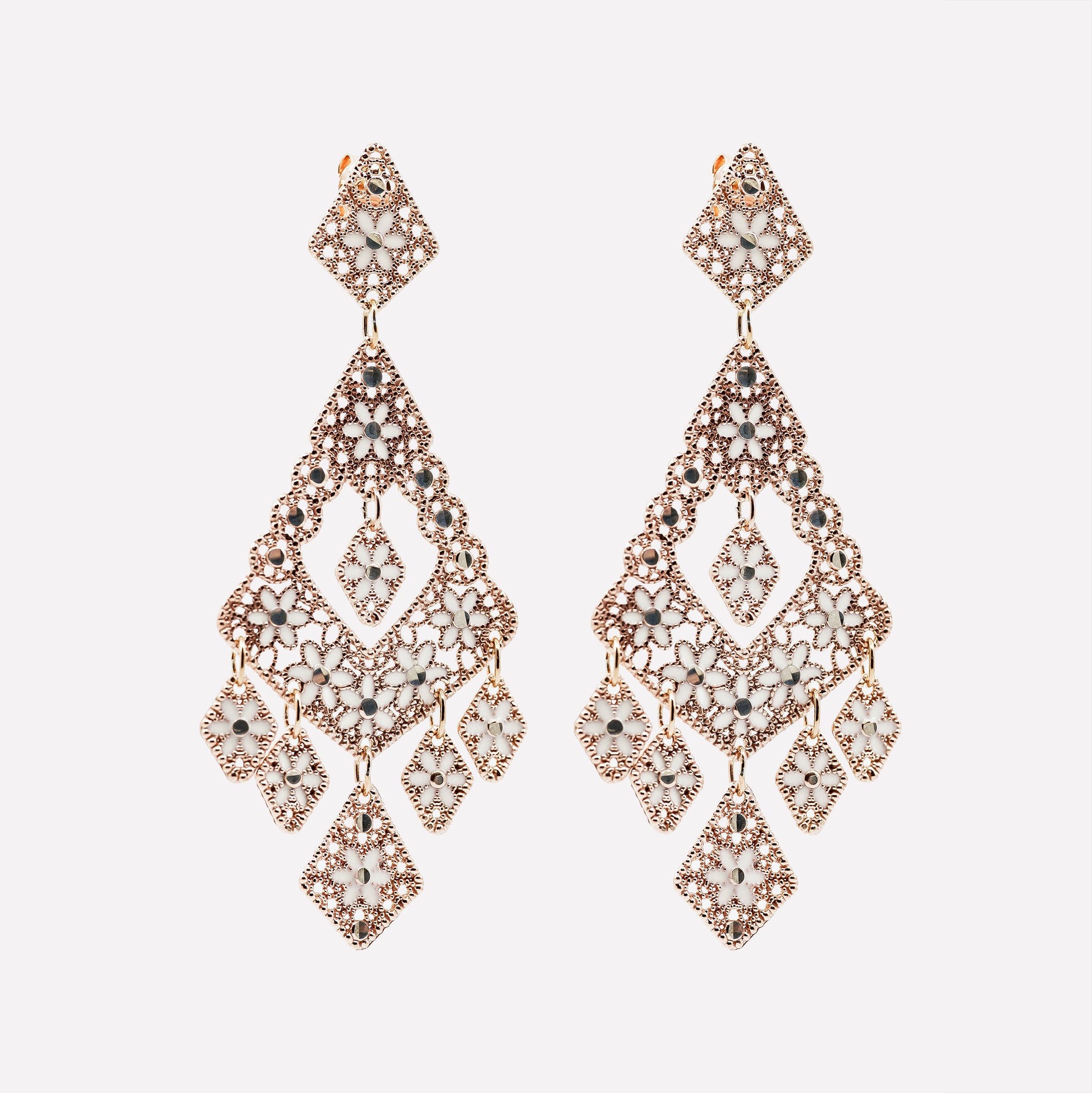 ORECCHINI IN ARGENTO PENDENTI BOHEMIAN