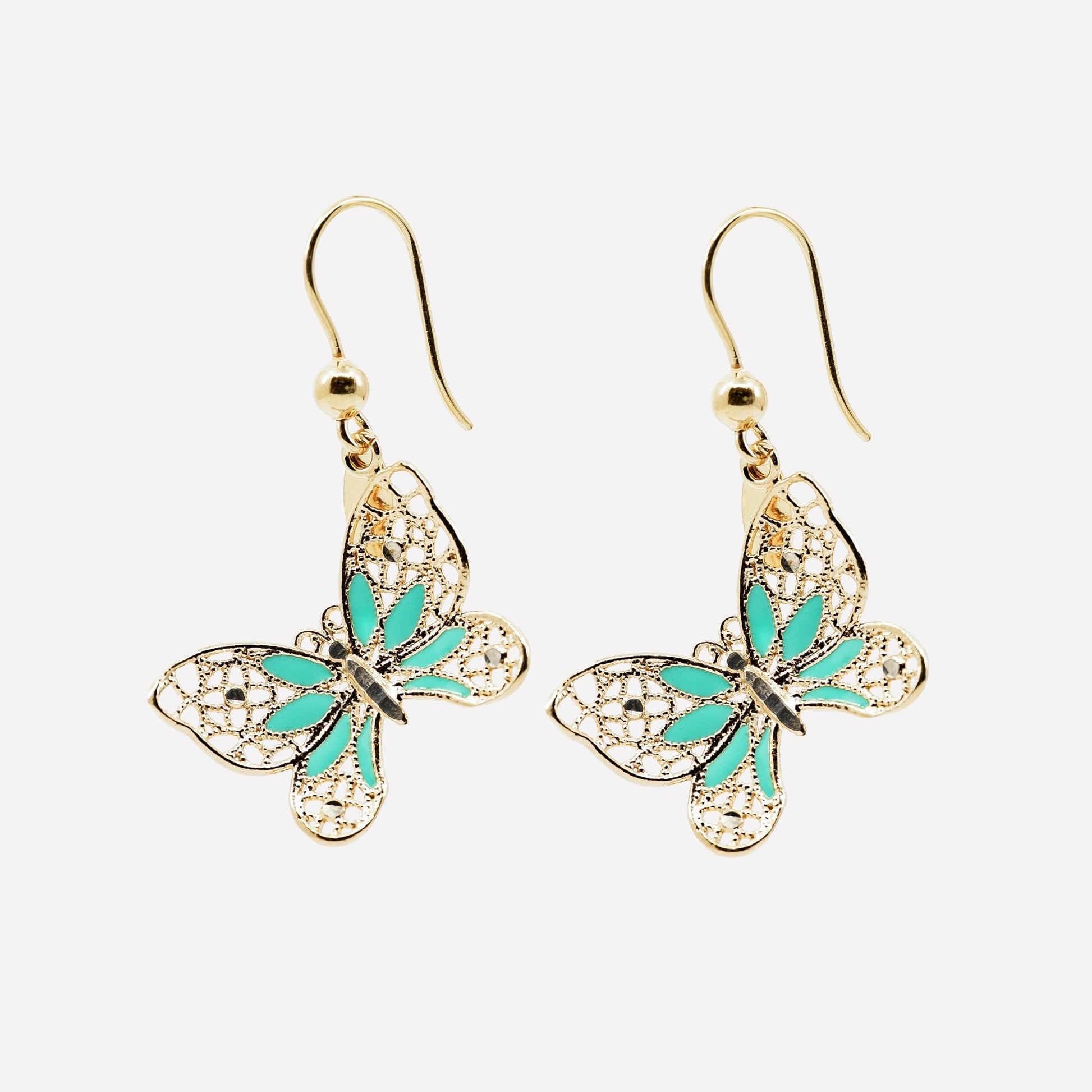 ORECCHINI FARFALLA ARGENTO 925 - MINA MINA